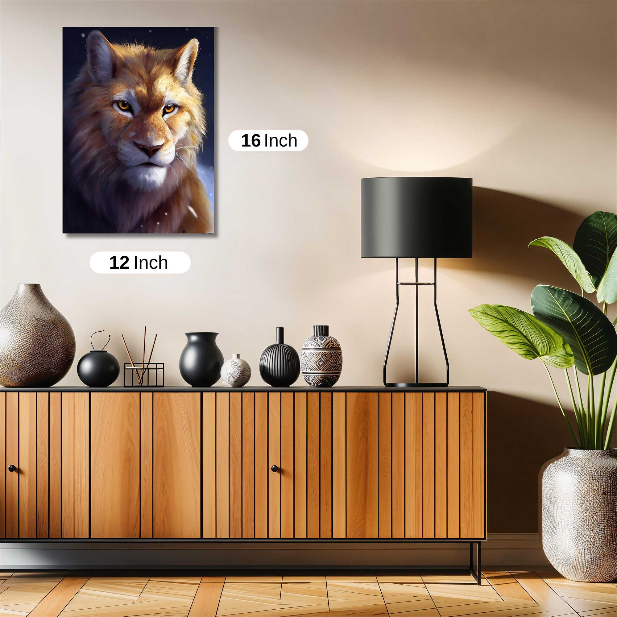 Lion Serenity Safe Wall Magnetic / M