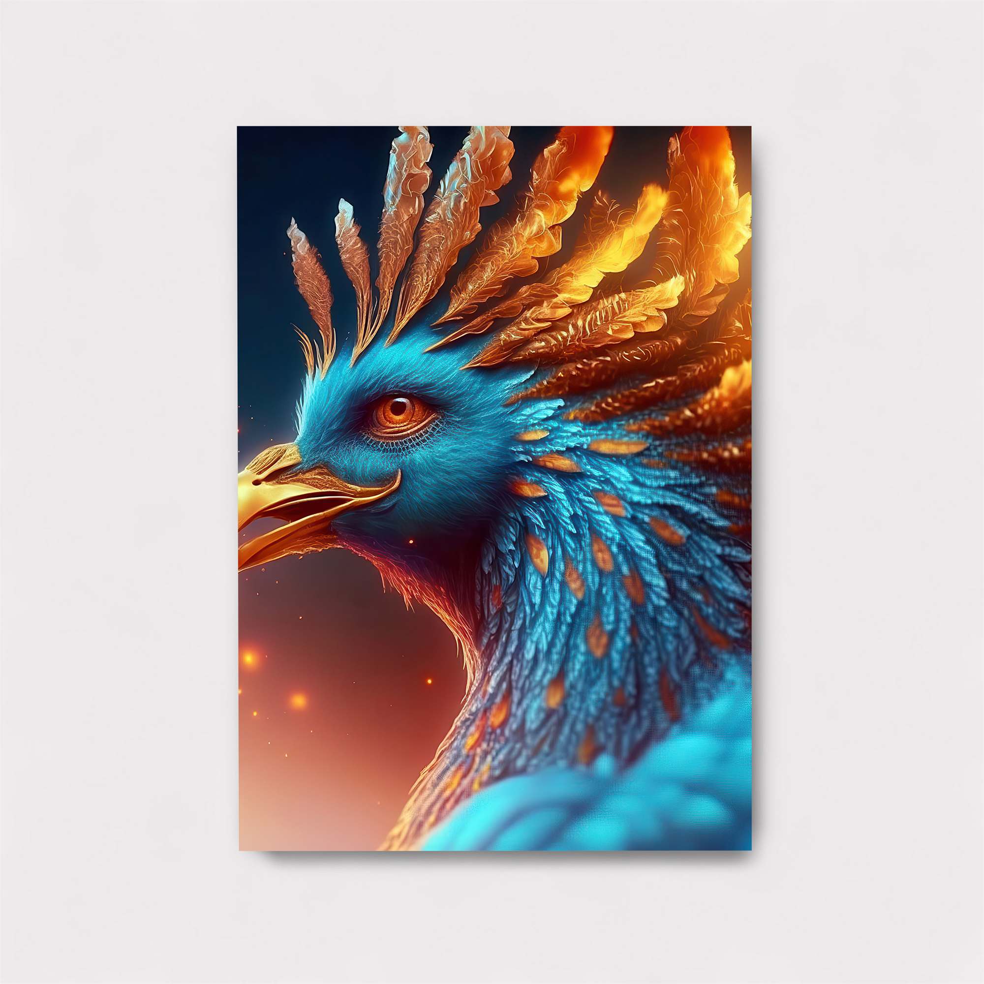 Phoenix Blaze Safe Wall Magnetic / M