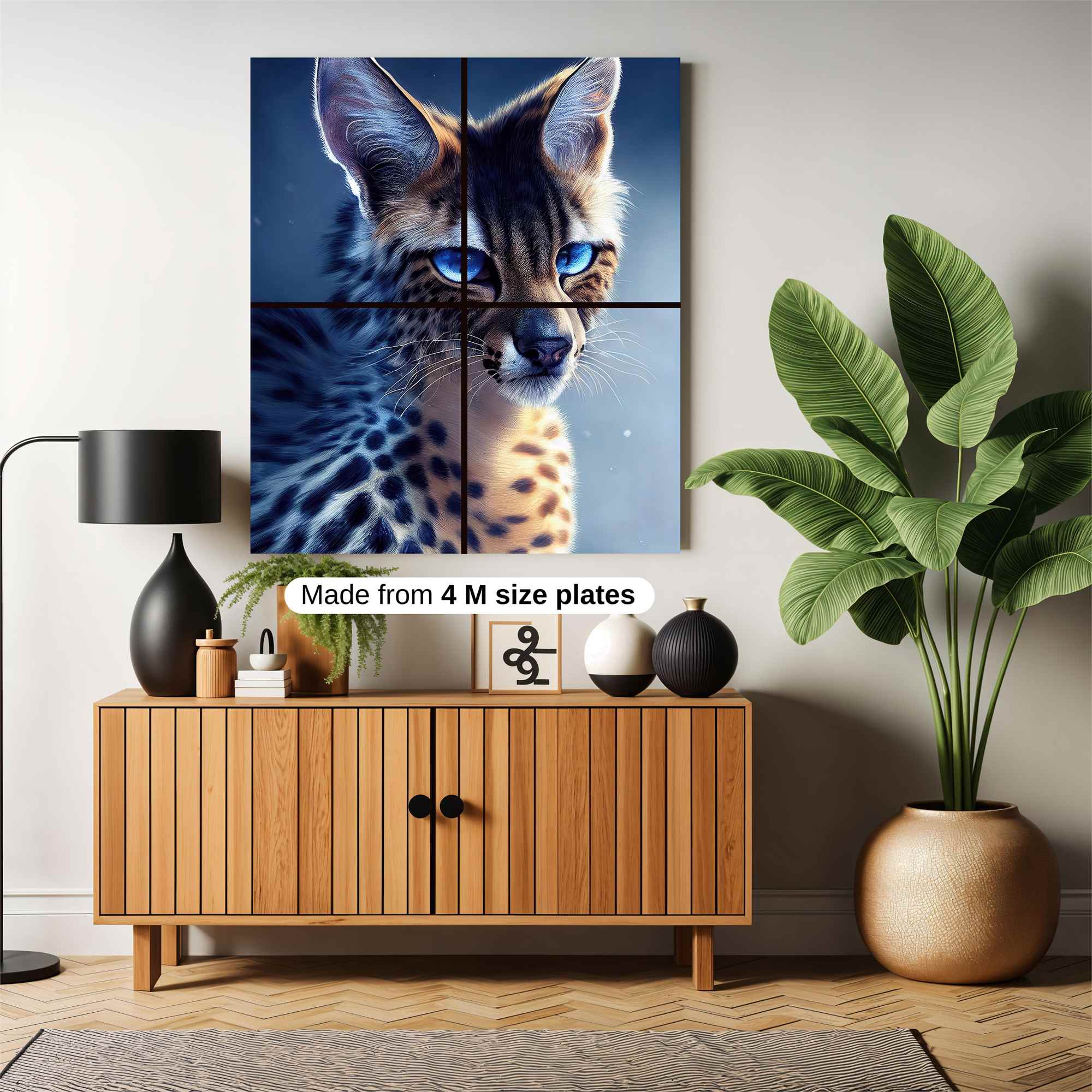 Serval Serenity Safe Wall Magnetic / M