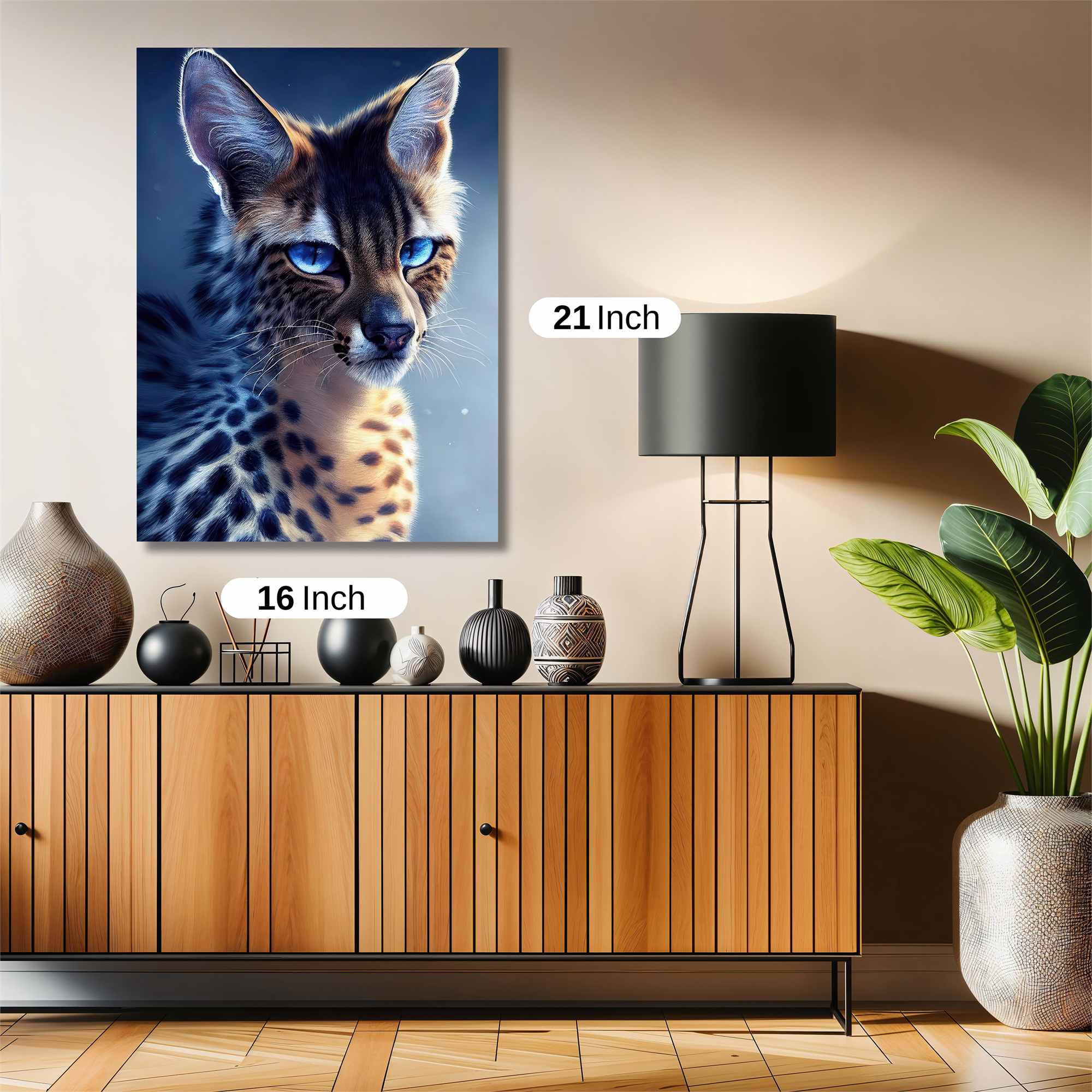Serval Serenity Safe Wall Magnetic / M
