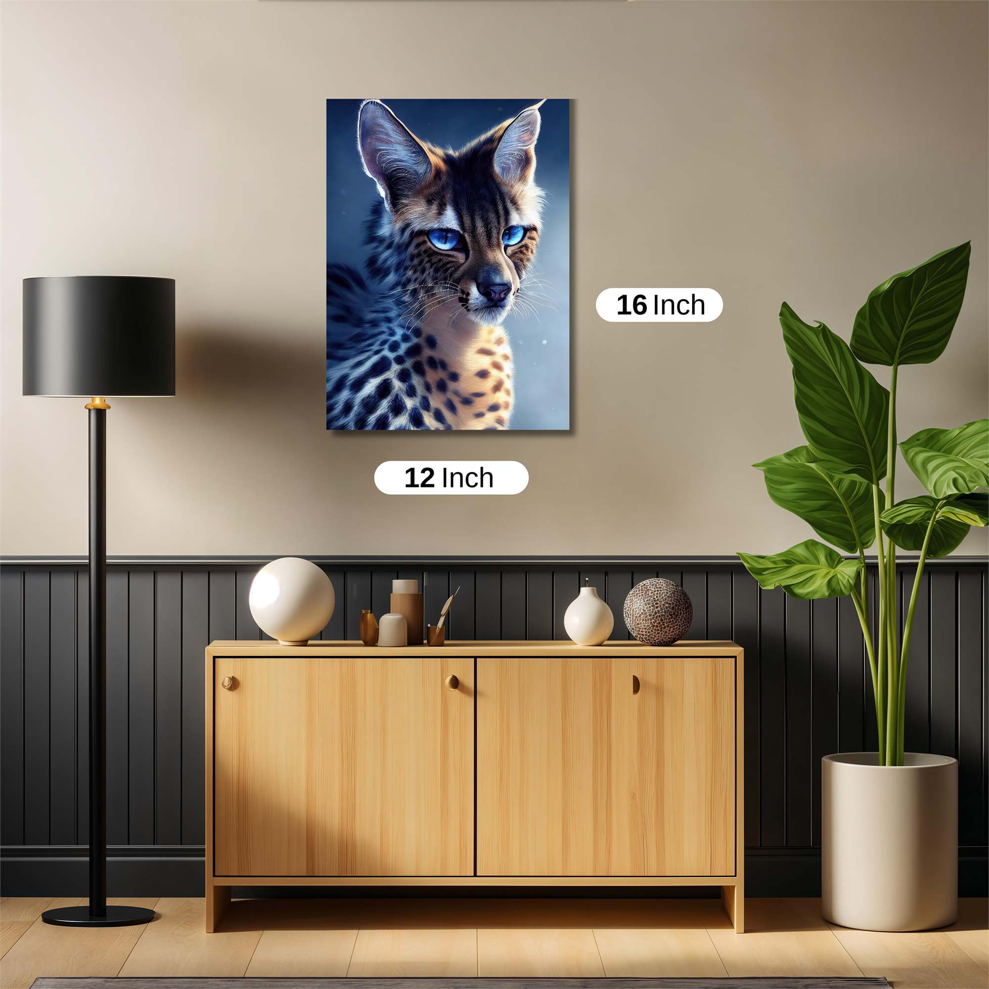 Serval Serenity Safe Wall Magnetic / M