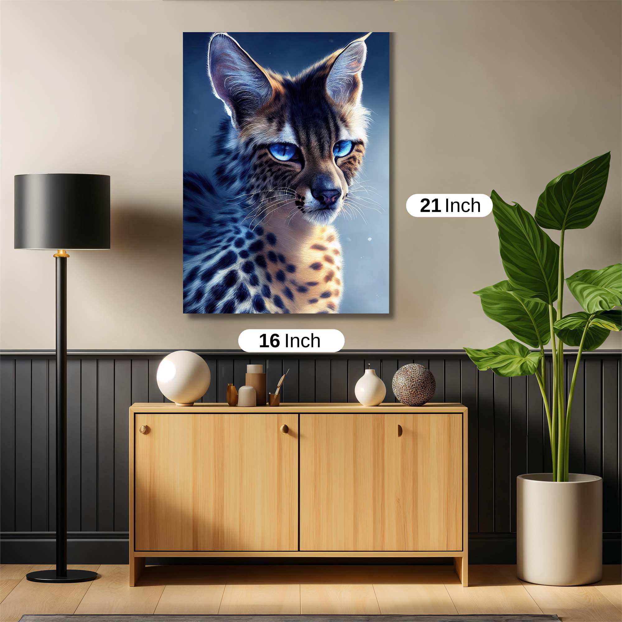 Serval Serenity Safe Wall Magnetic / M