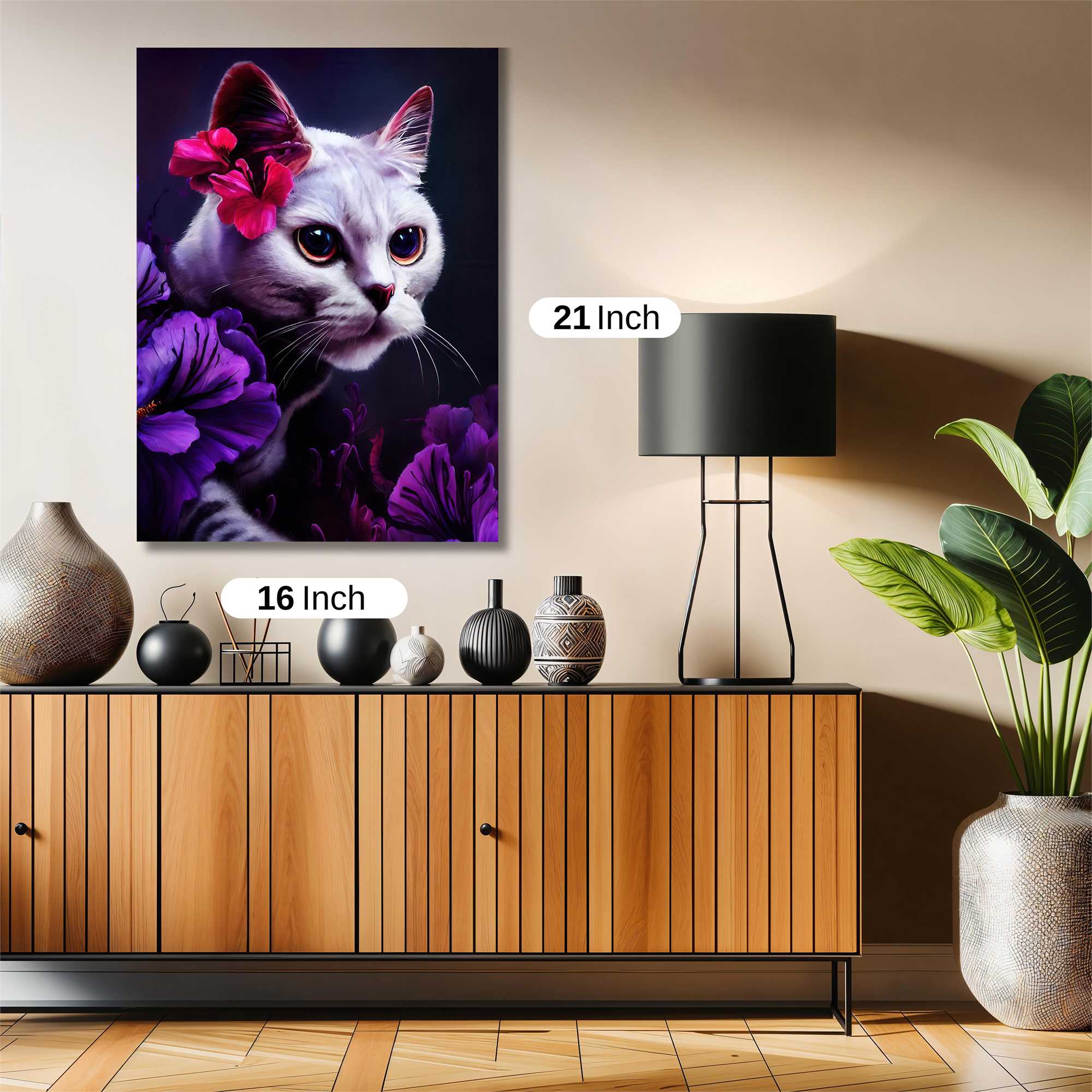 Feline Enchantment Safe Wall Magnetic / M