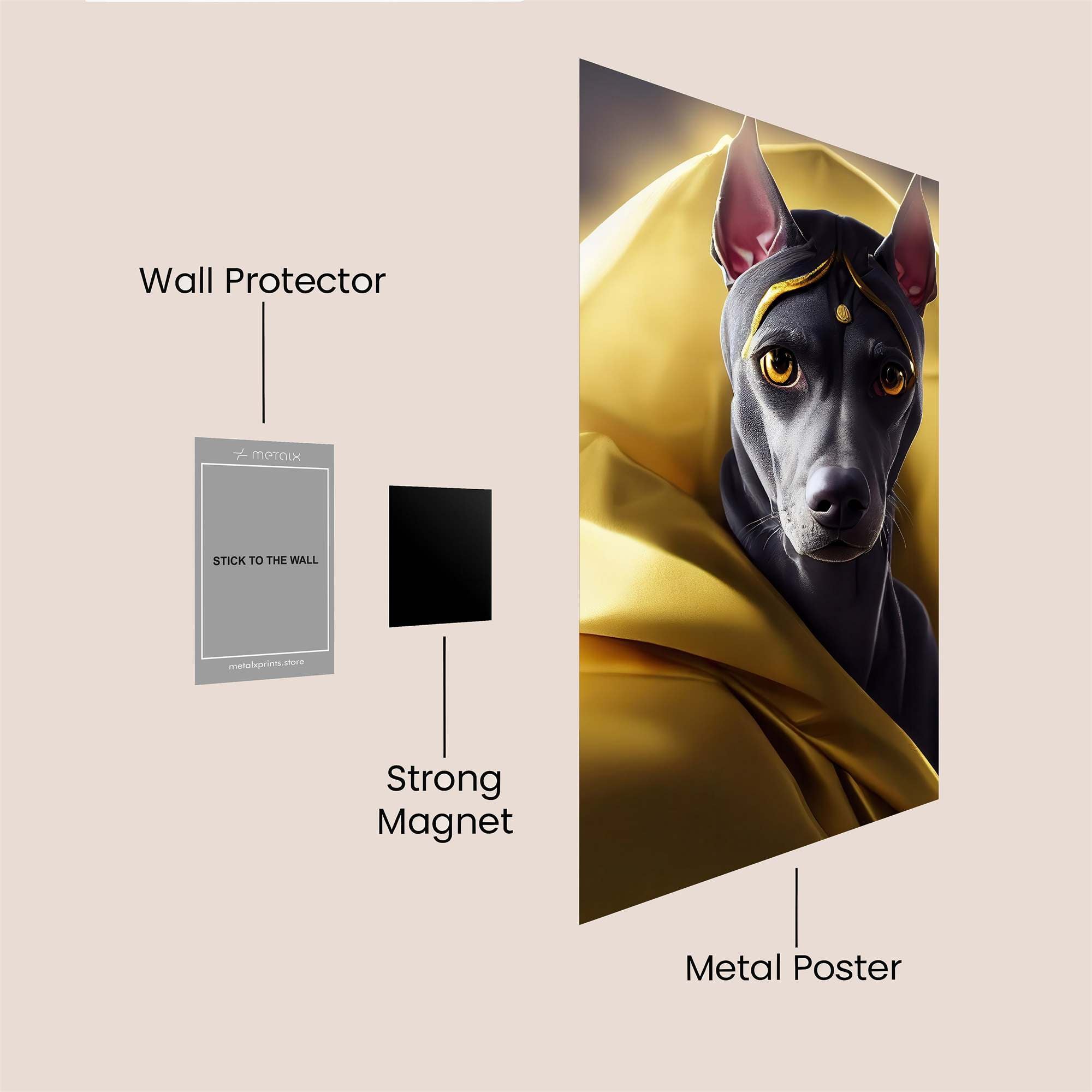 Anubis Regal Safe Wall Magnetic / M