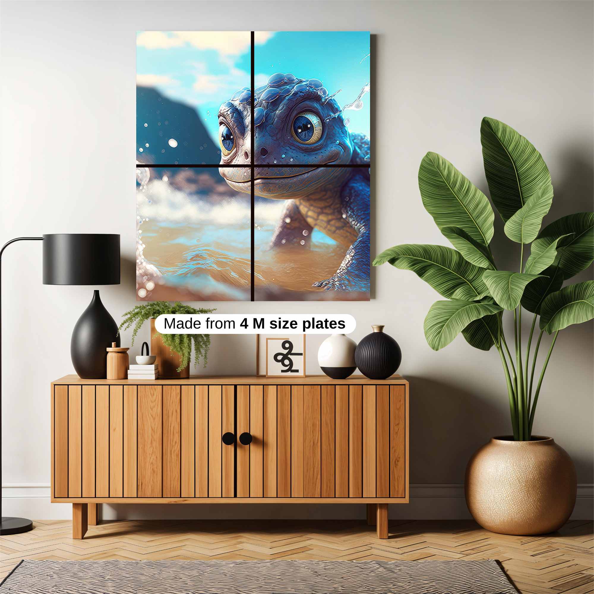 Turtle Triumph Safe Wall Magnetic / M