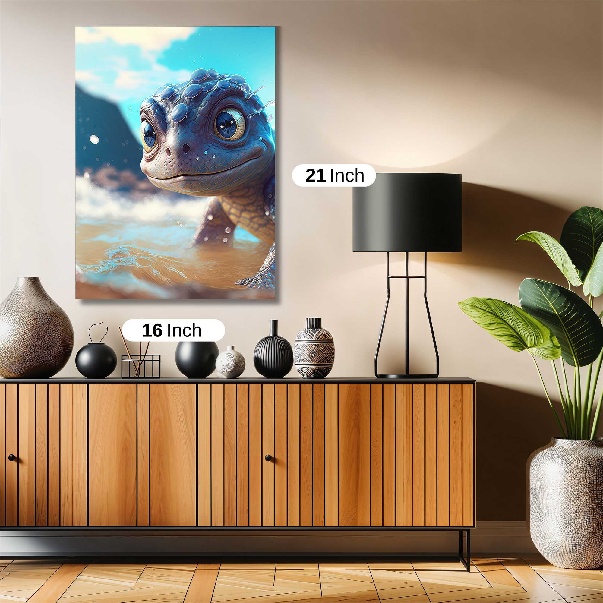 Turtle Triumph Safe Wall Magnetic / M