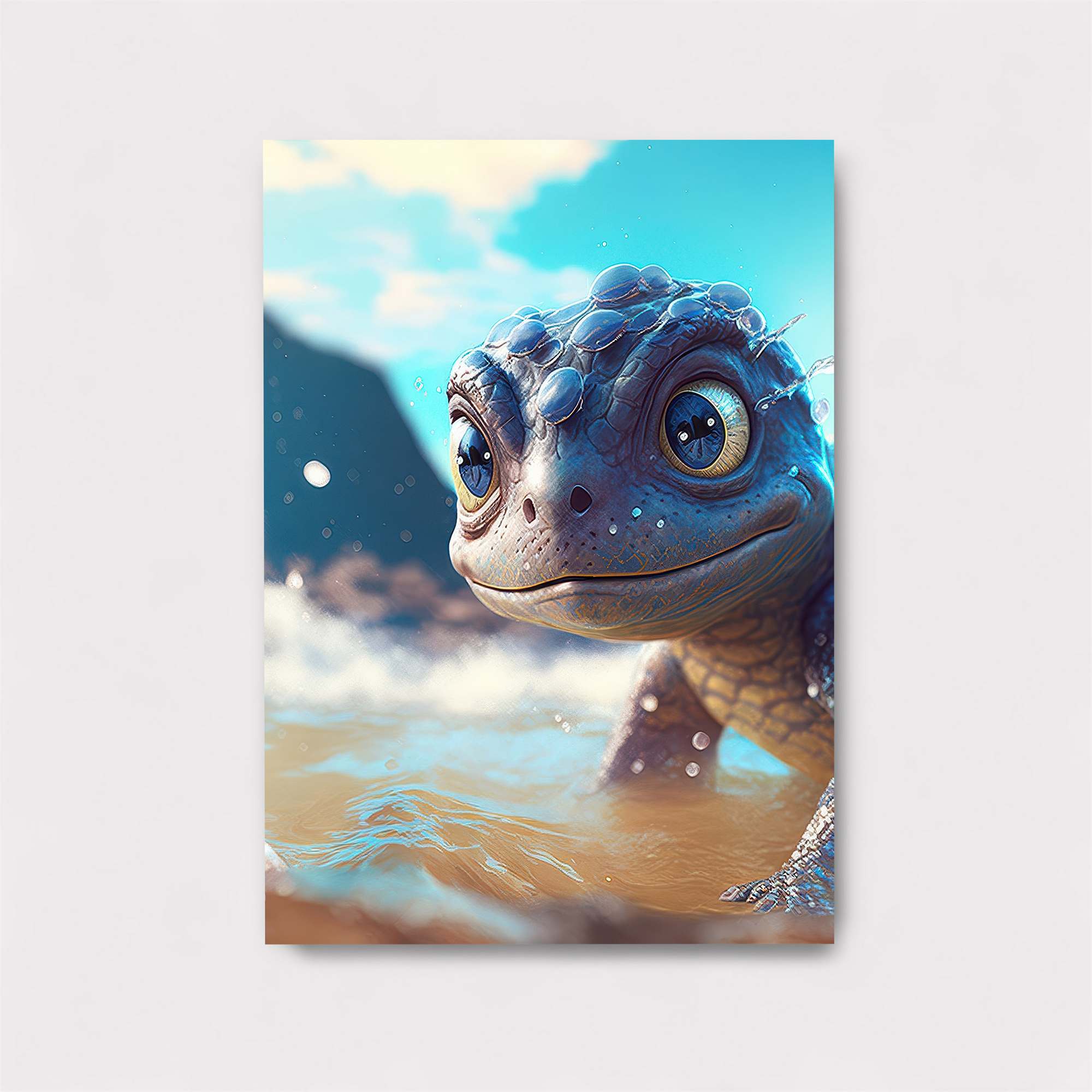 Turtle Triumph Safe Wall Magnetic / M