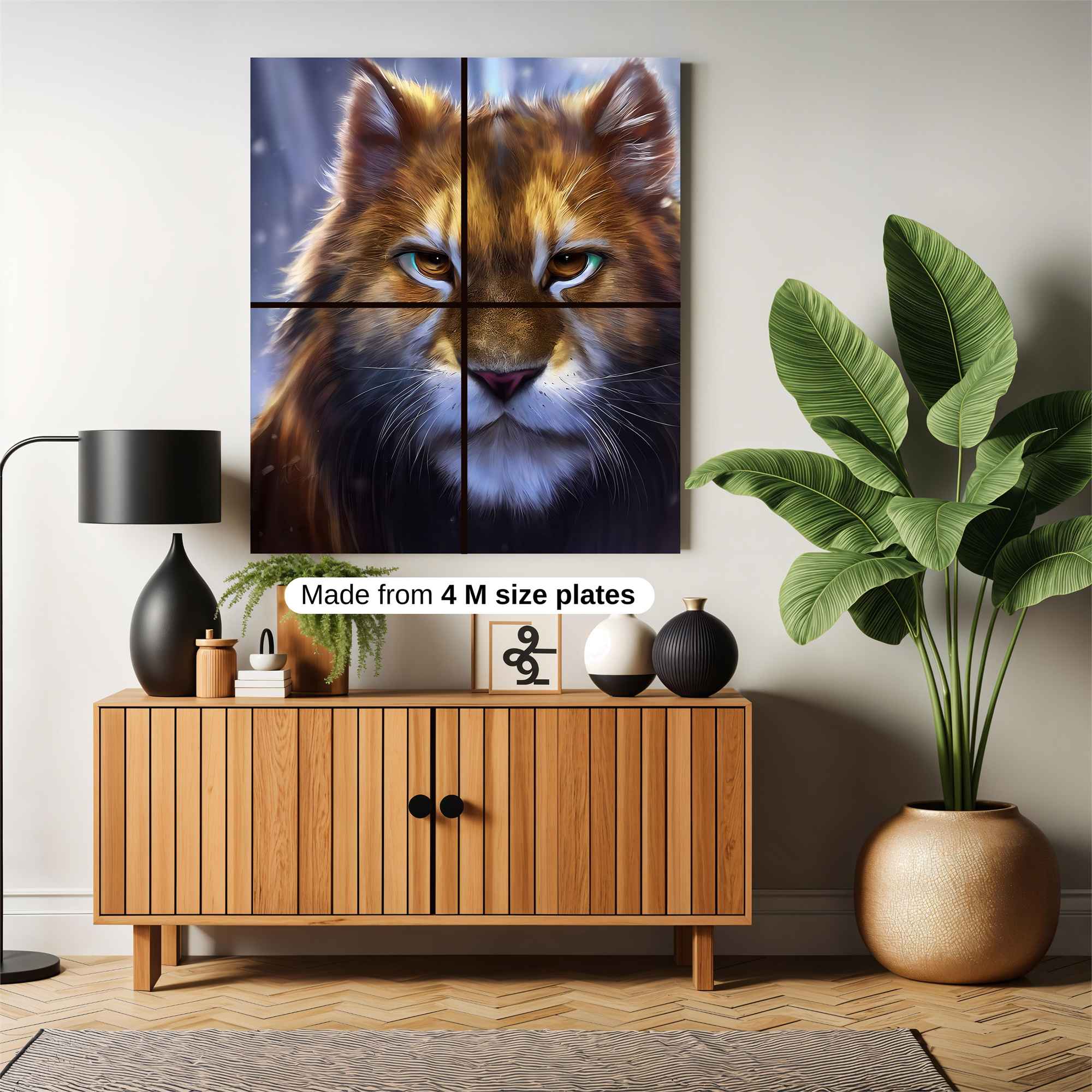 Lion Serene Safe Wall Magnetic / M