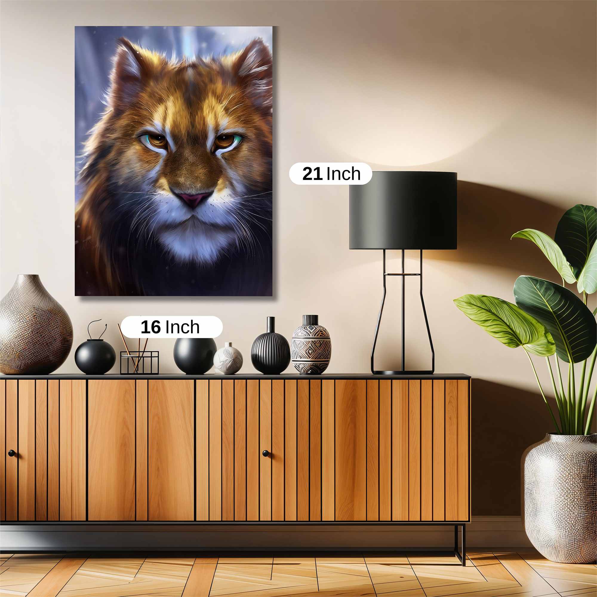 Lion Serene Safe Wall Magnetic / M