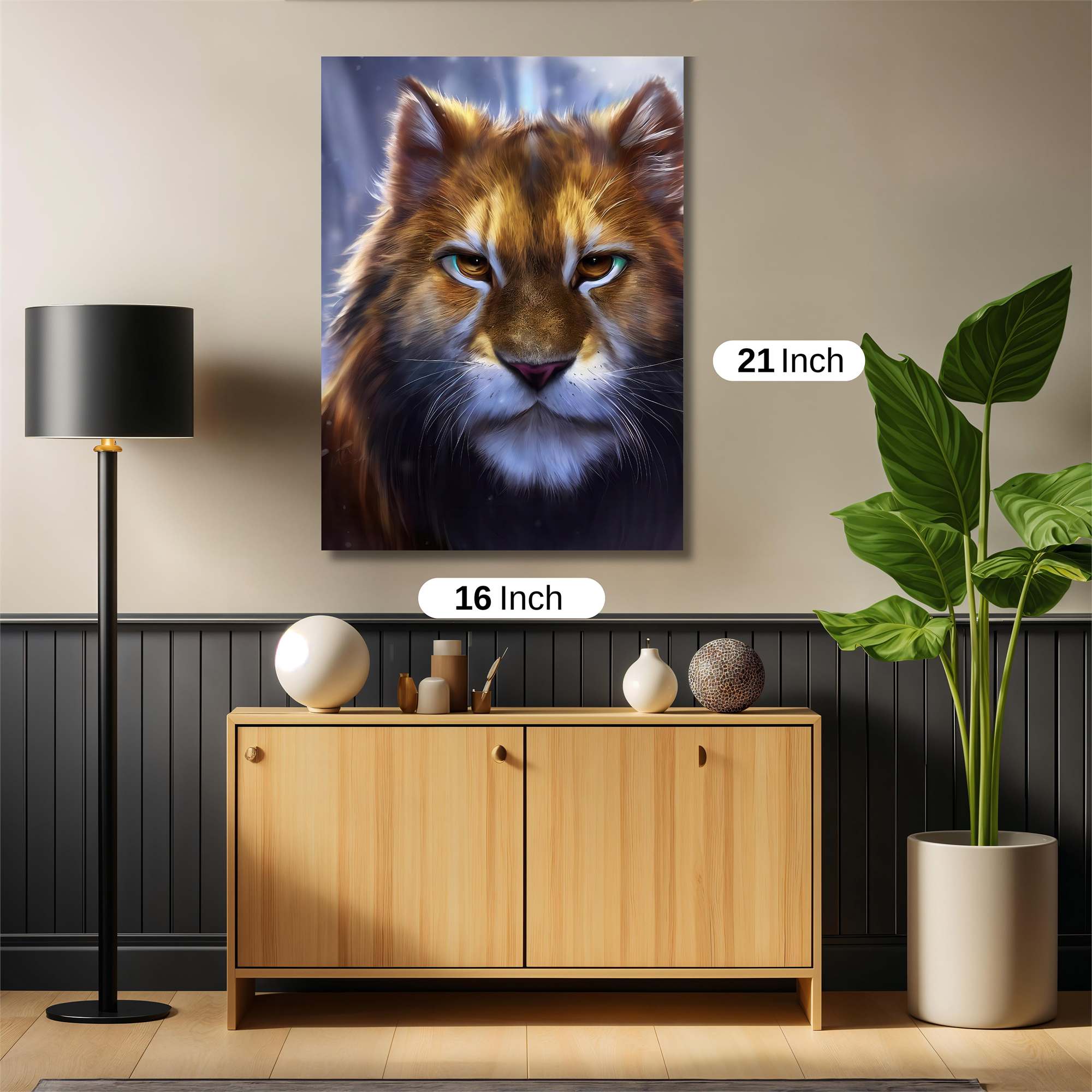 Lion Serene Safe Wall Magnetic / M