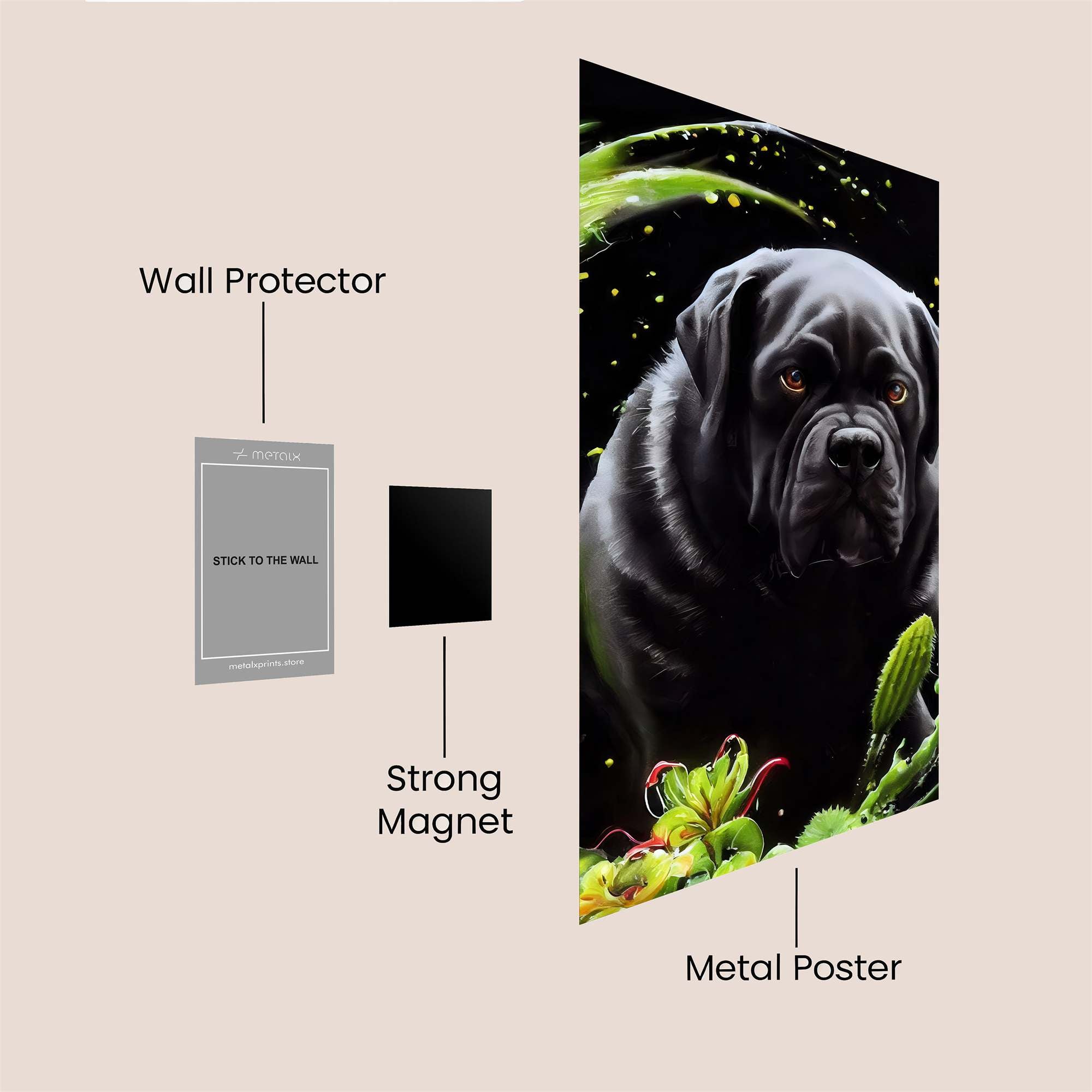 Mystic Guardian Safe Wall Magnetic / M