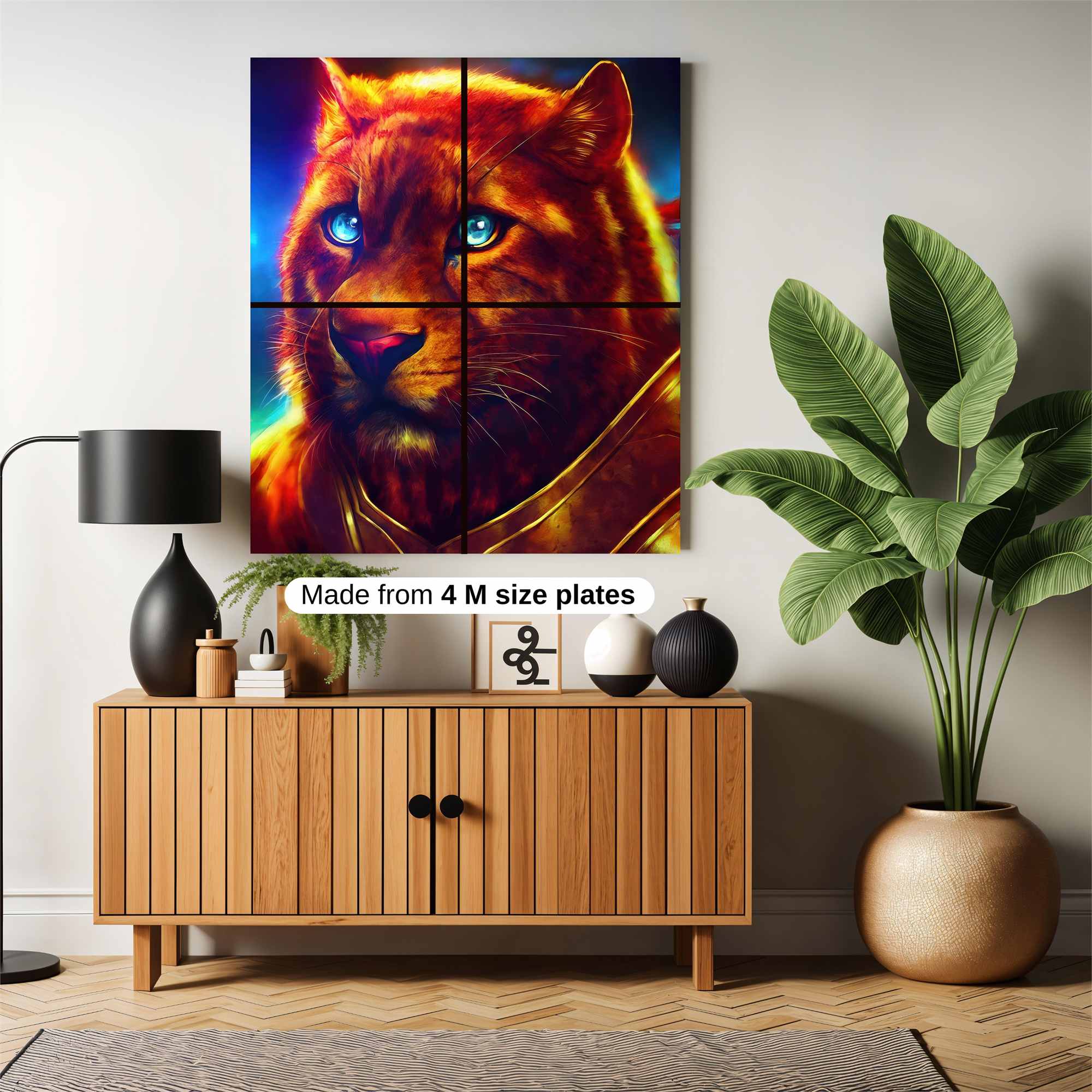Lion Radiant Safe Wall Magnetic / M