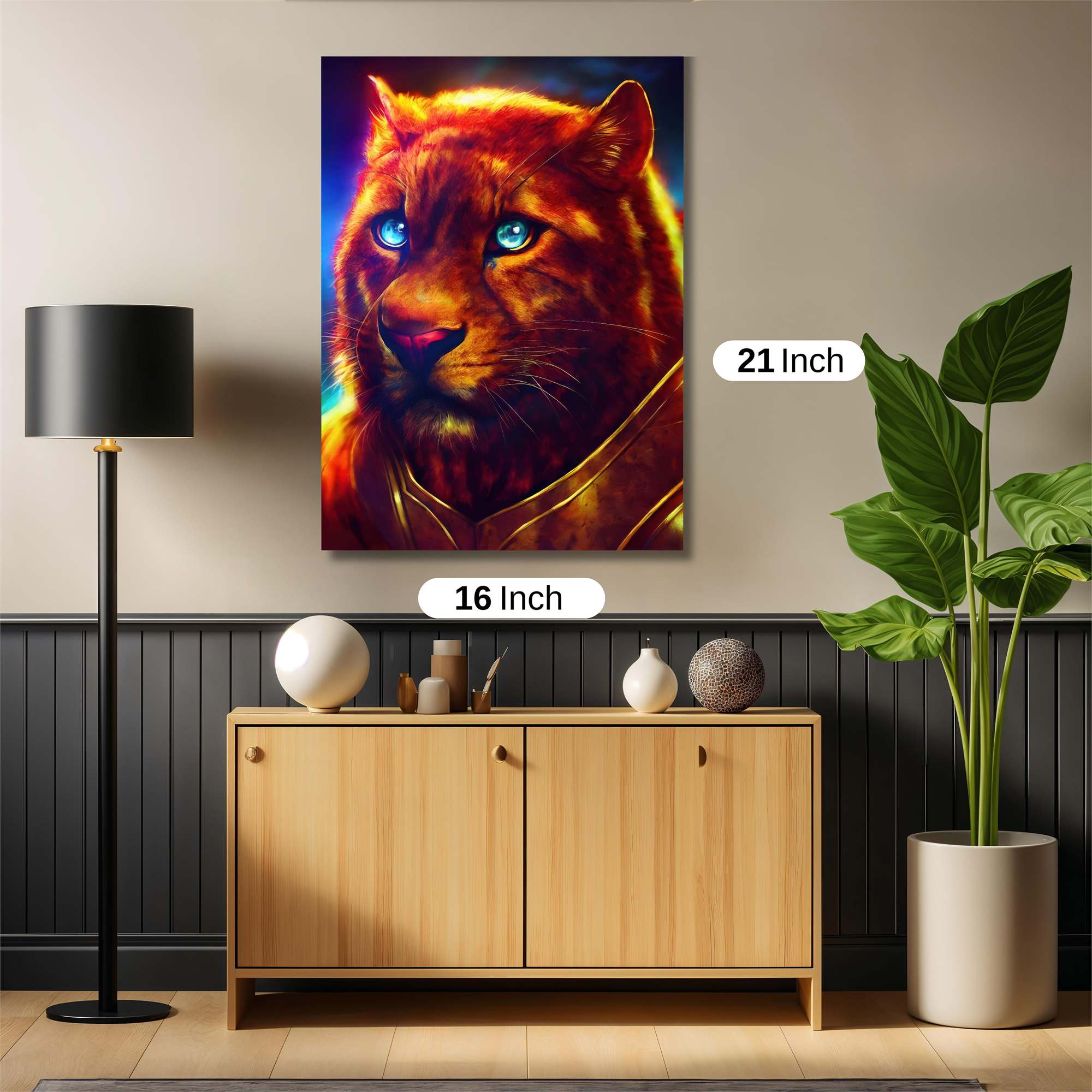 Lion Radiant Safe Wall Magnetic / M