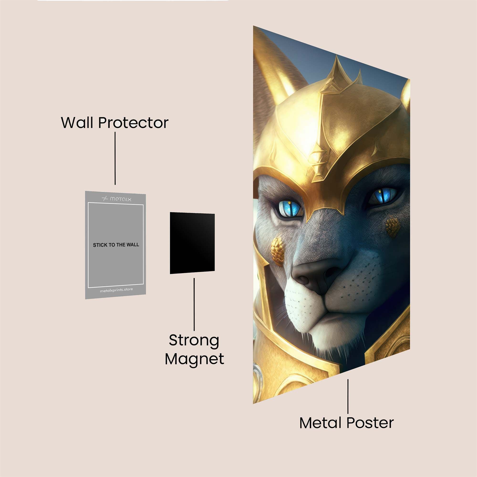 Anubis Regal Safe Wall Magnetic / M