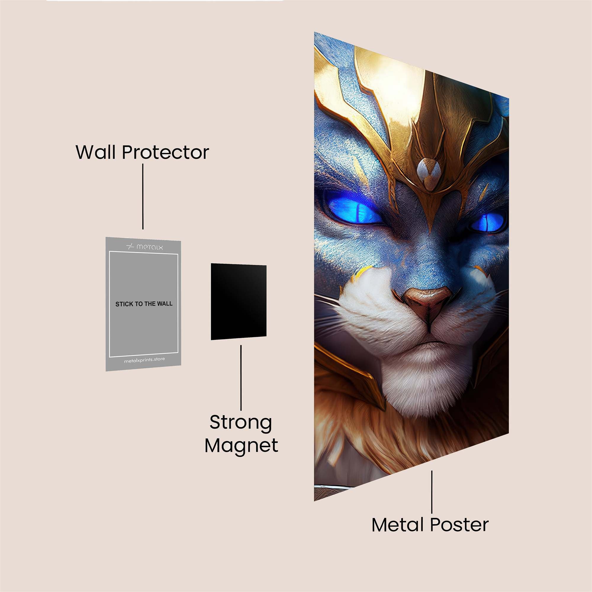 Nasus Regal Safe Wall Magnetic / M