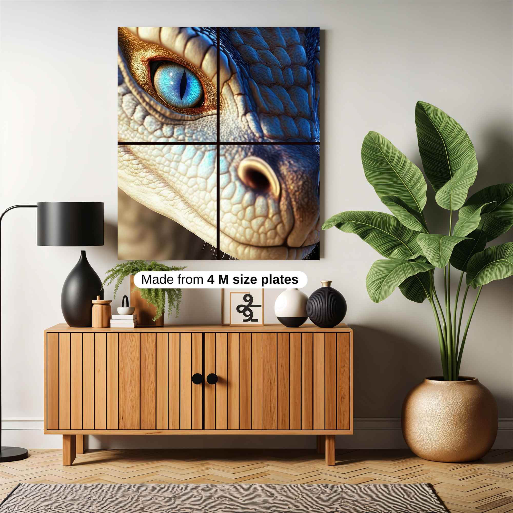 Dragon Enigmatic Safe Wall Magnetic / M