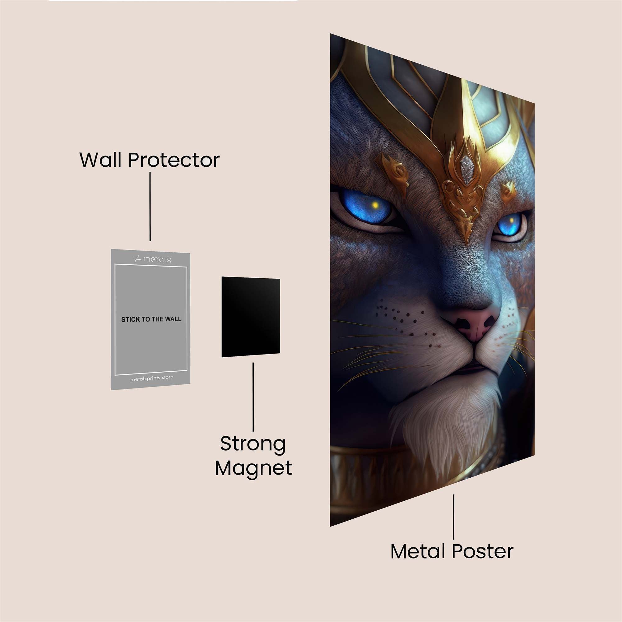 Regal Enigma Safe Wall Magnetic / M