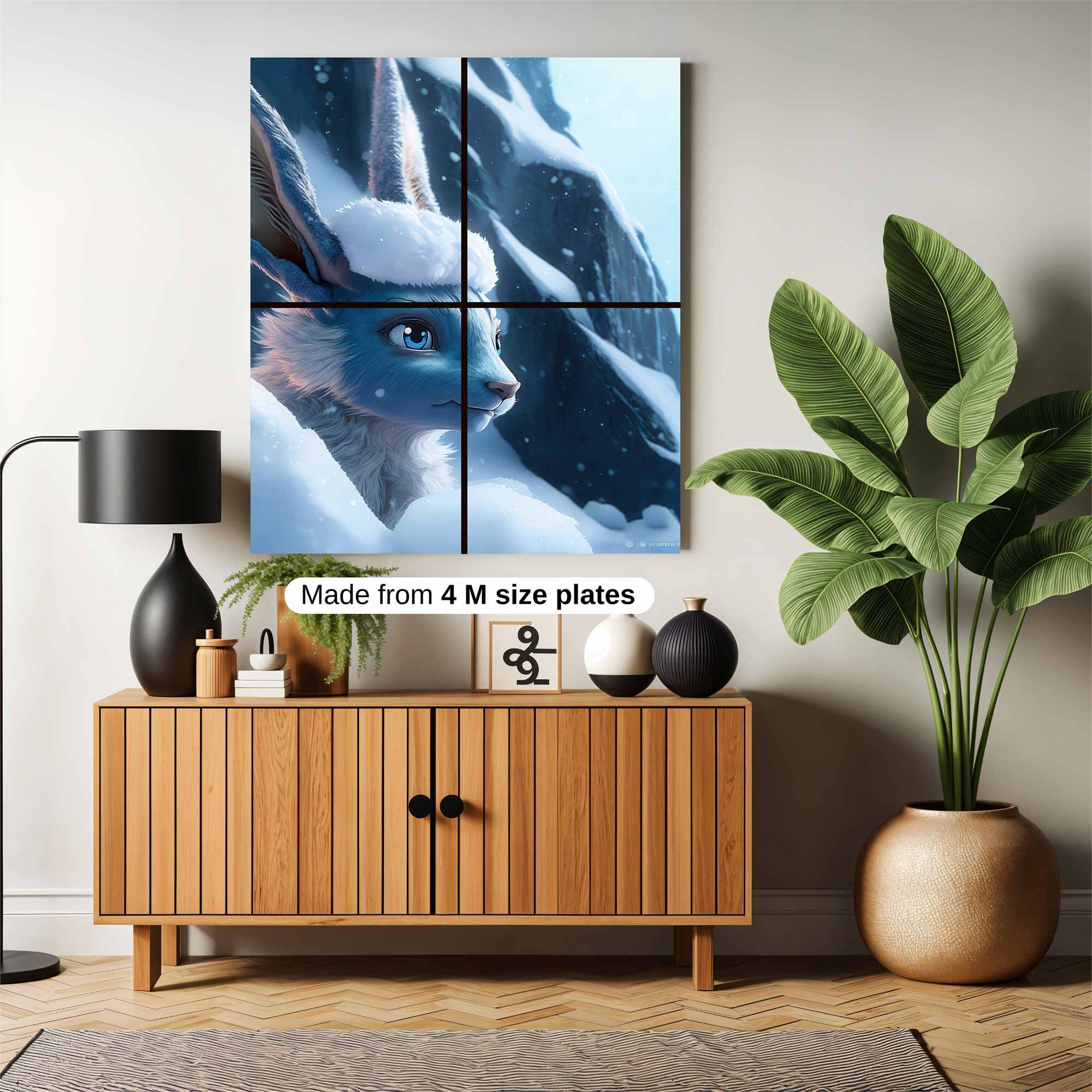 Frosty Fox Safe Wall Magnetic / M