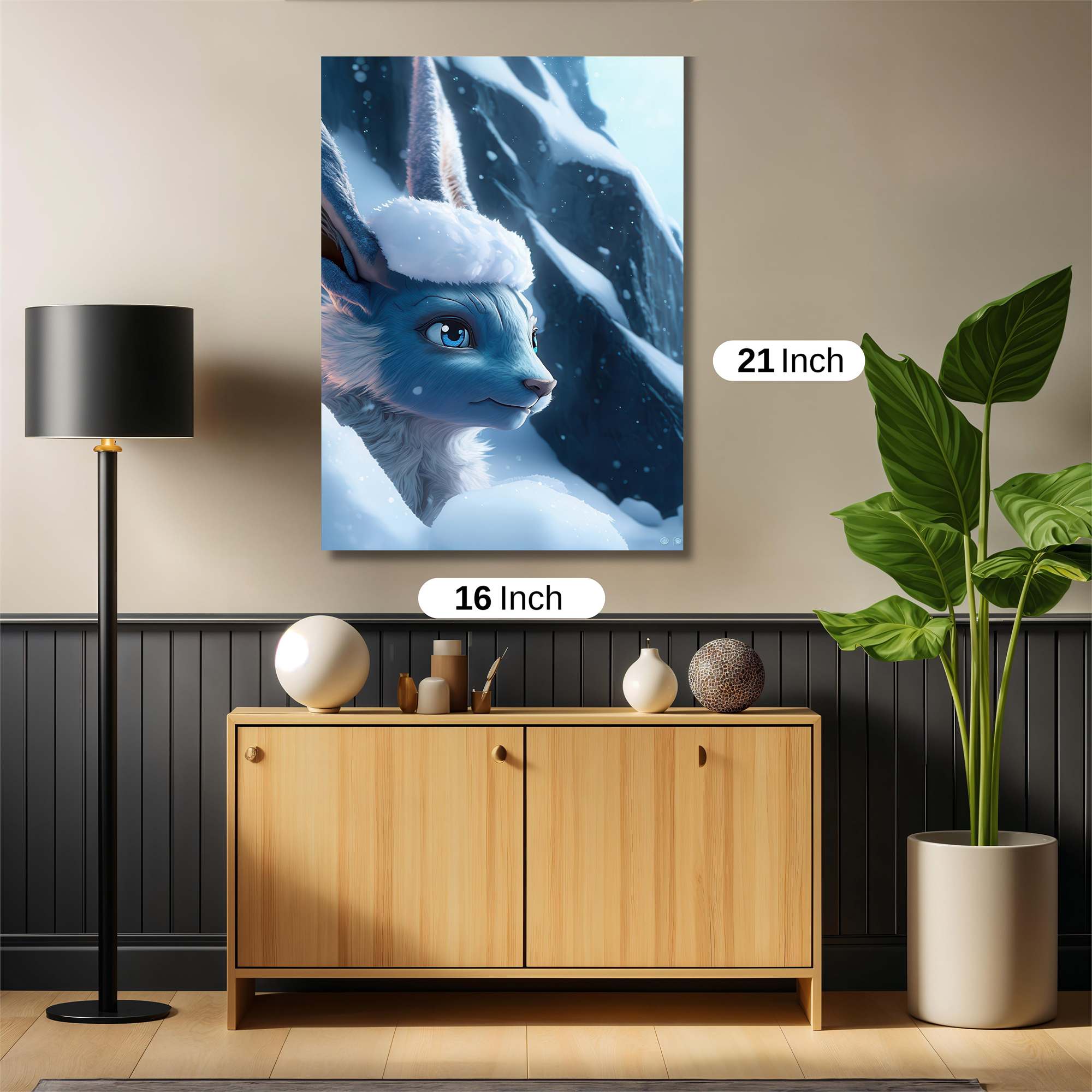 Frosty Fox Safe Wall Magnetic / M