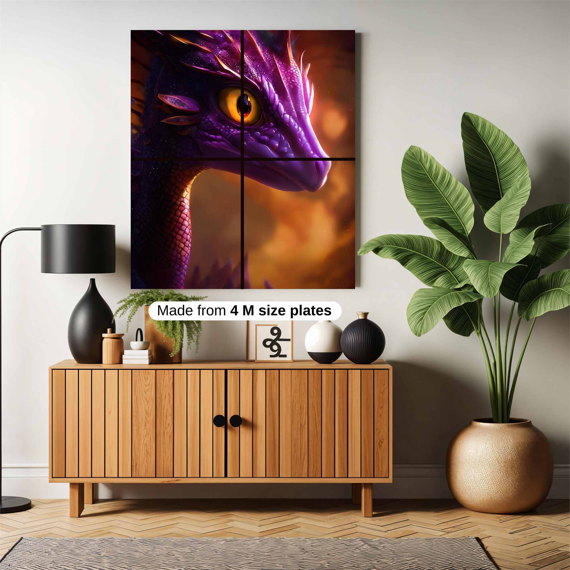 Dragon Enigma Safe Wall Magnetic / M