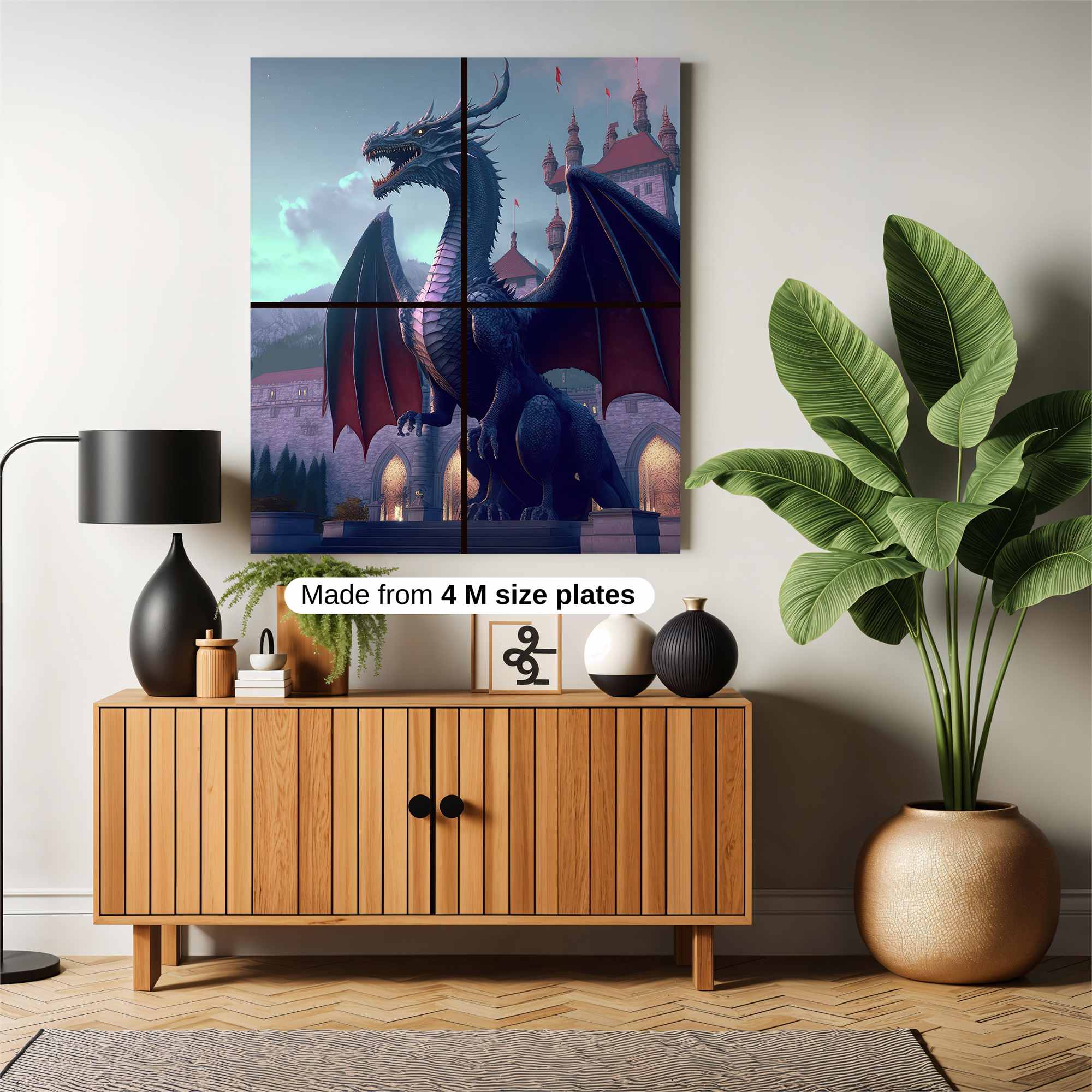 Dragon Majestic Safe Wall Magnetic / M