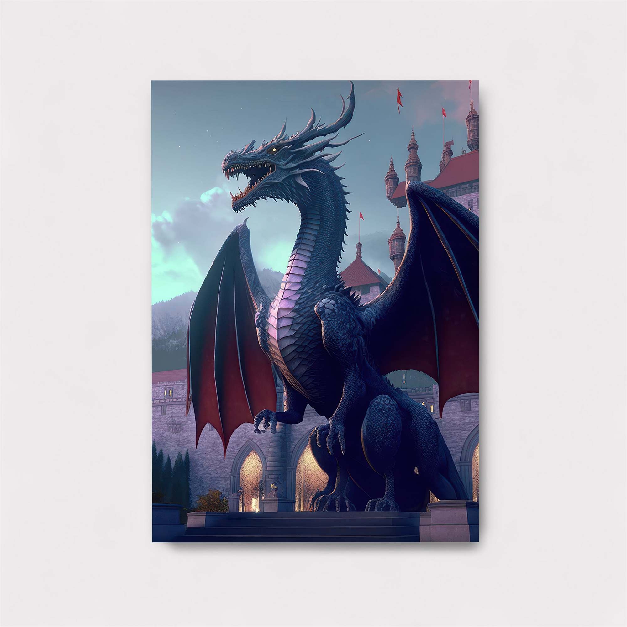 Dragon Majestic Safe Wall Magnetic / M