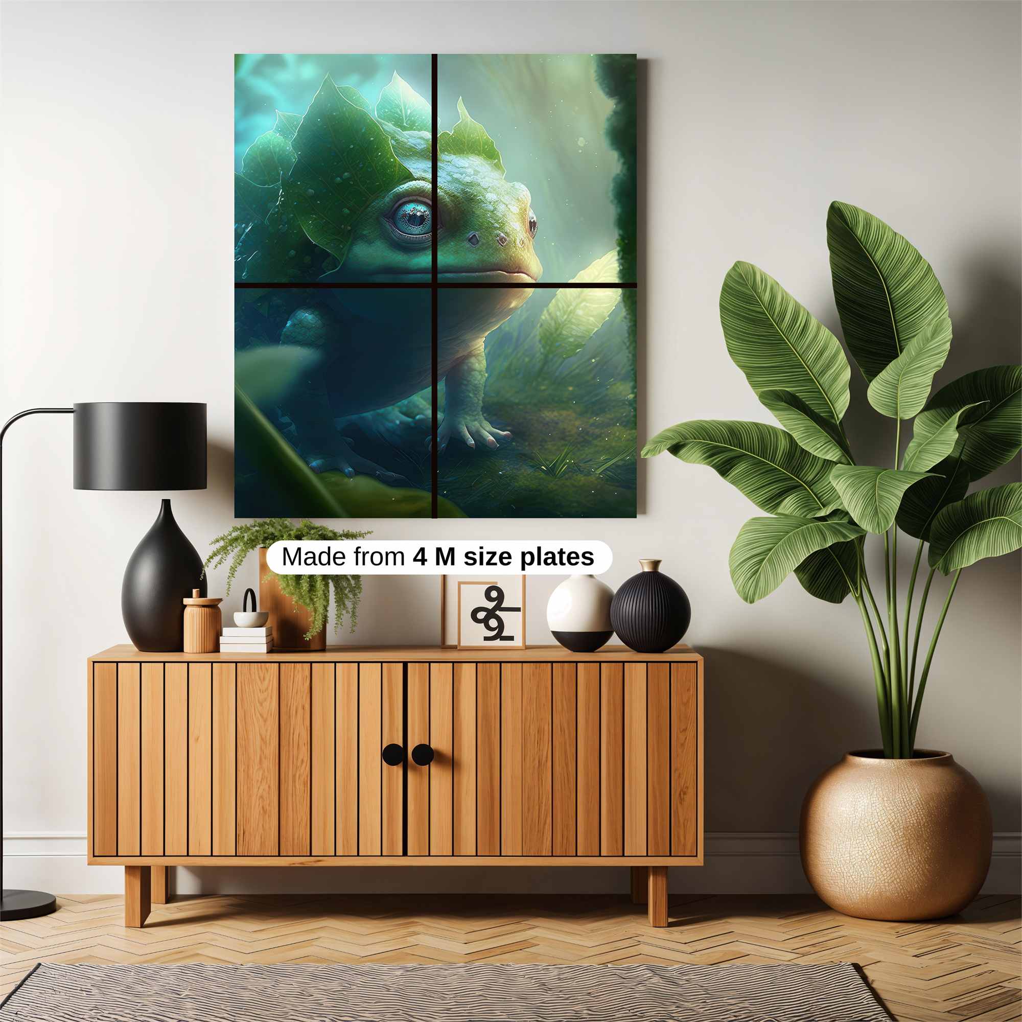 Chikorita Enchanted Safe Wall Magnetic / M