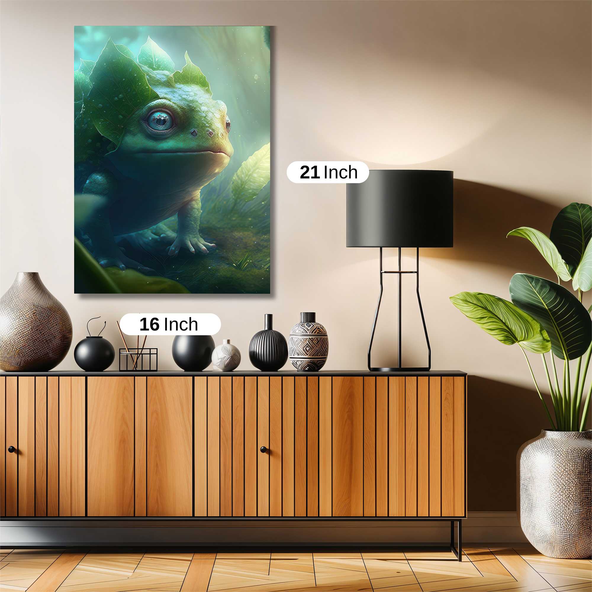 Chikorita Enchanted Safe Wall Magnetic / M