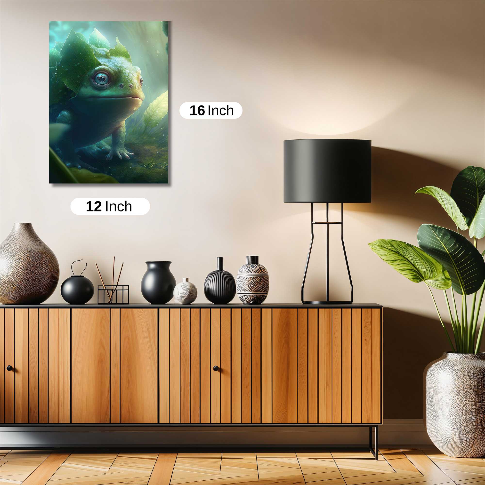 Chikorita Enchanted Safe Wall Magnetic / M