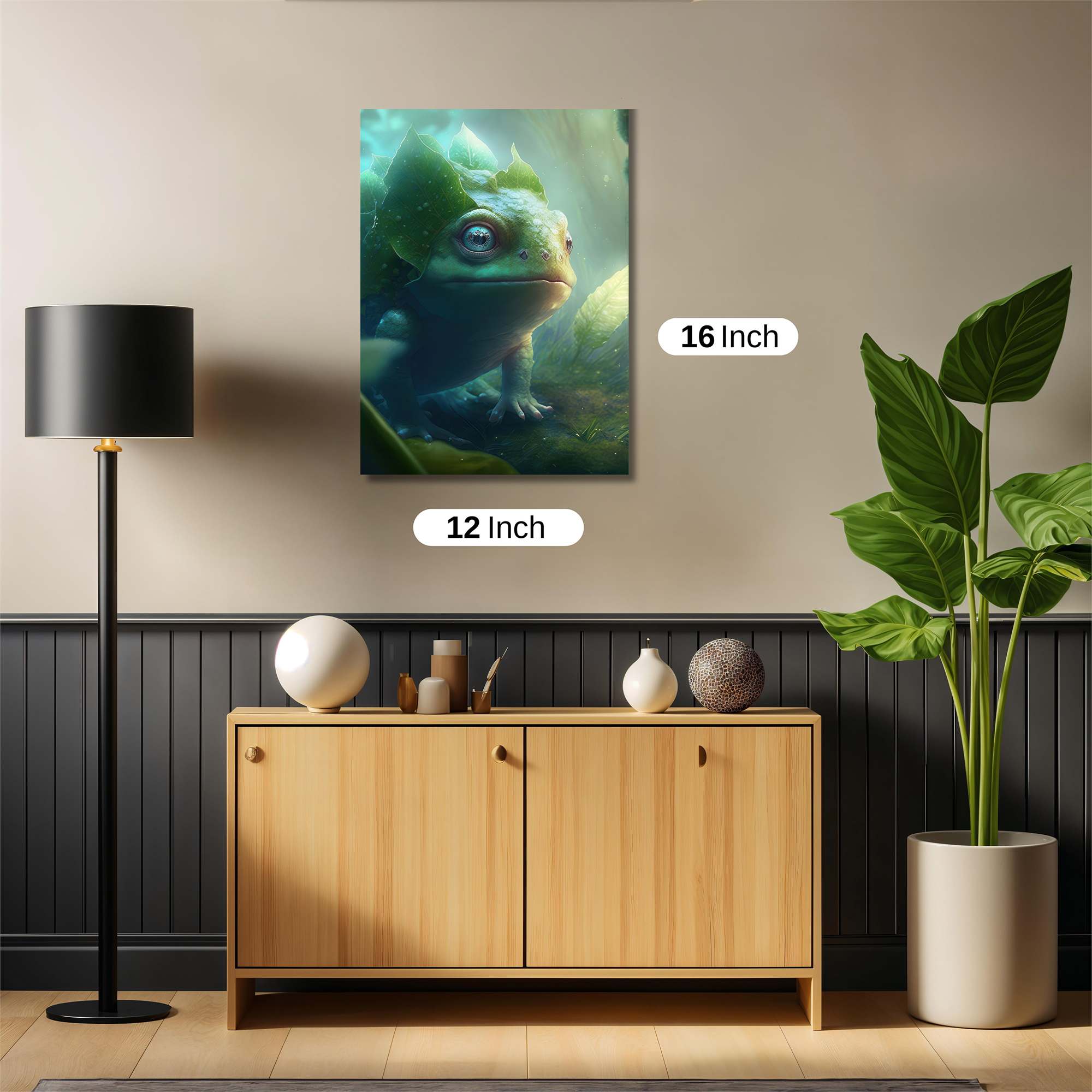 Chikorita Enchanted Safe Wall Magnetic / M