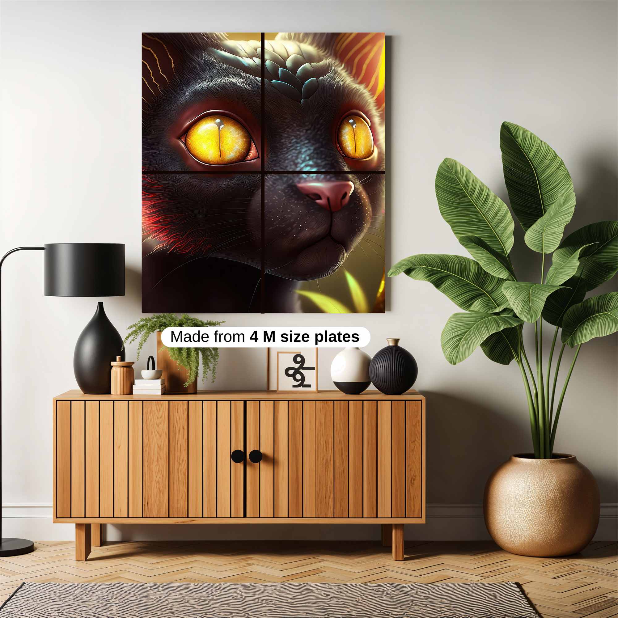 Mystic Glow Safe Wall Magnetic / M