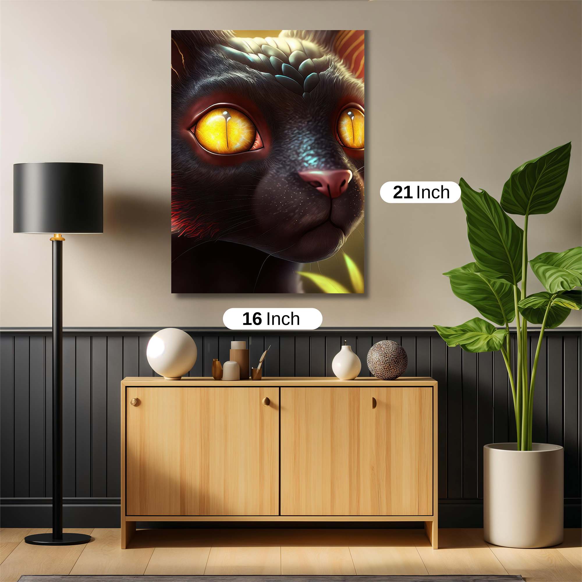 Mystic Glow Safe Wall Magnetic / M