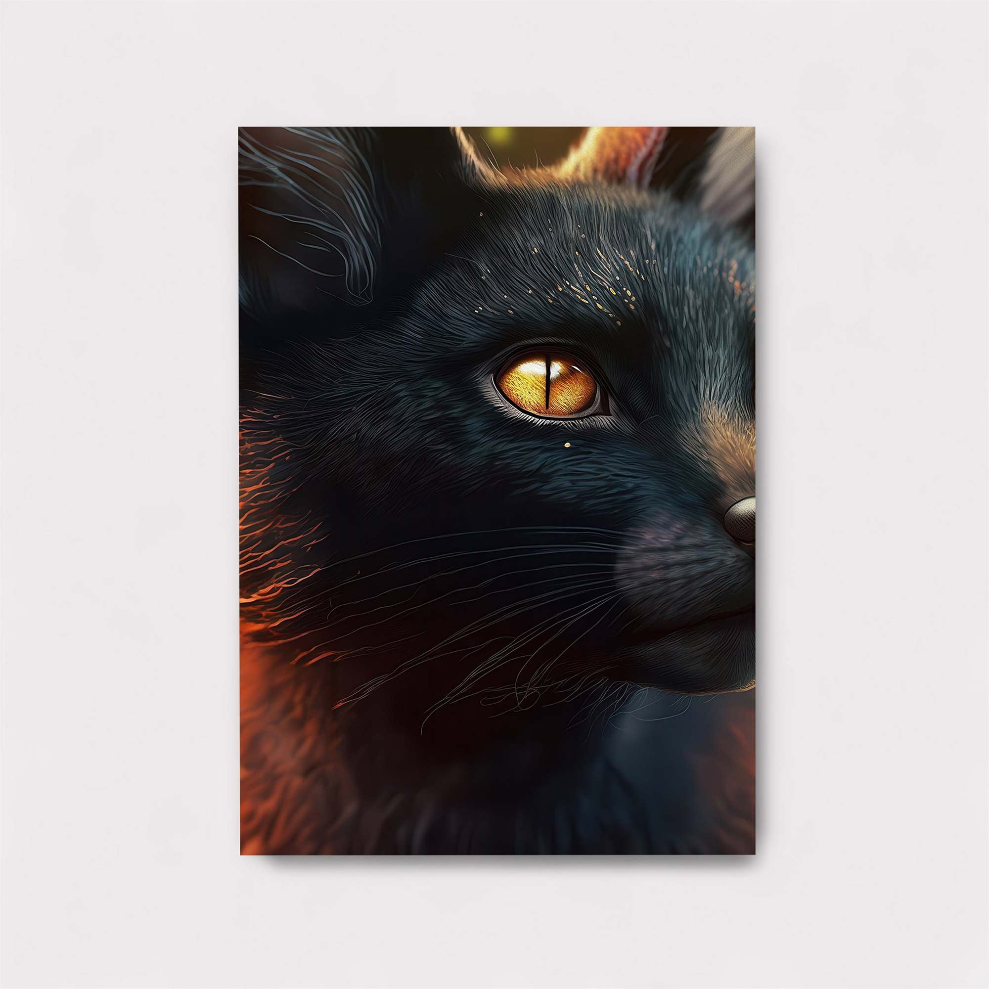 Feline Enigma Safe Wall Magnetic / M