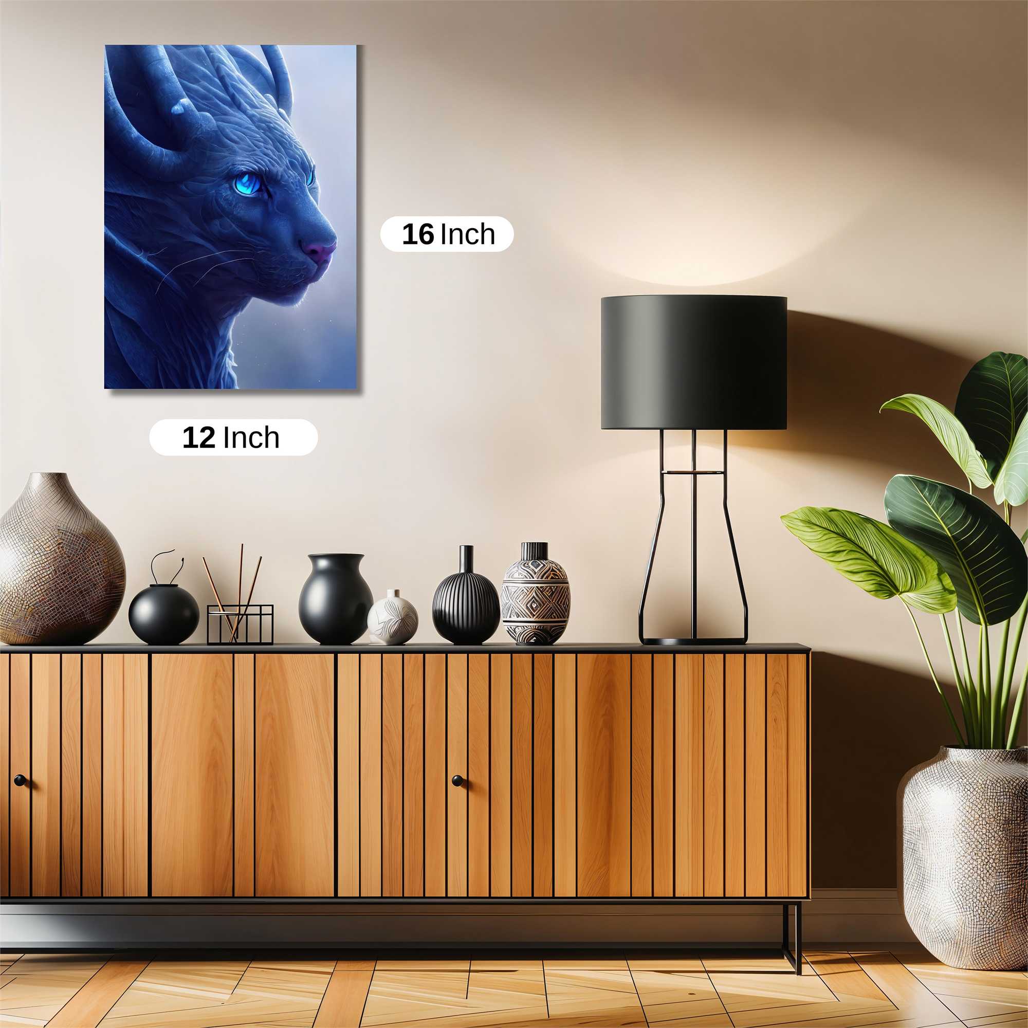 Frostbound Majesty Safe Wall Magnetic / M