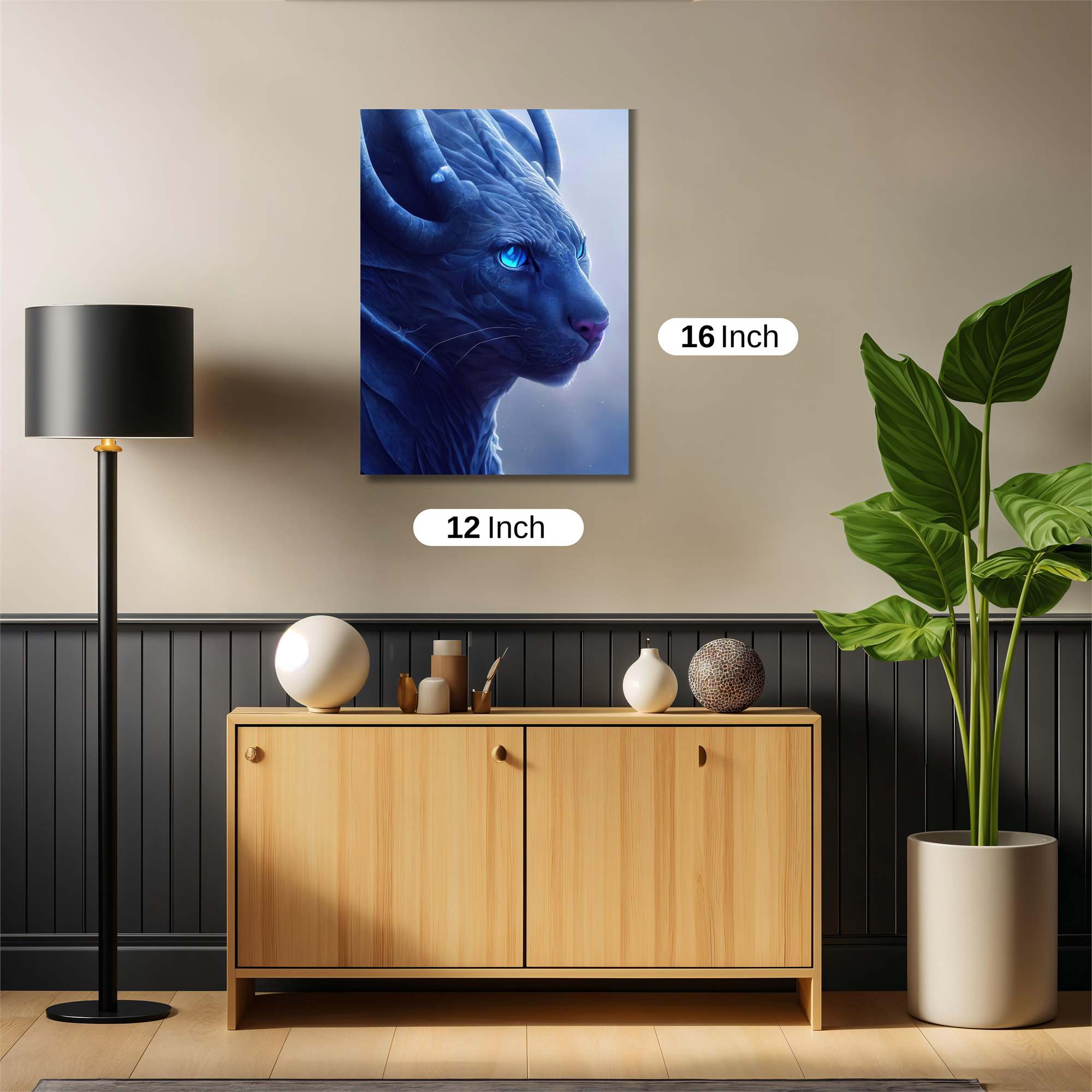 Frostbound Majesty Safe Wall Magnetic / M