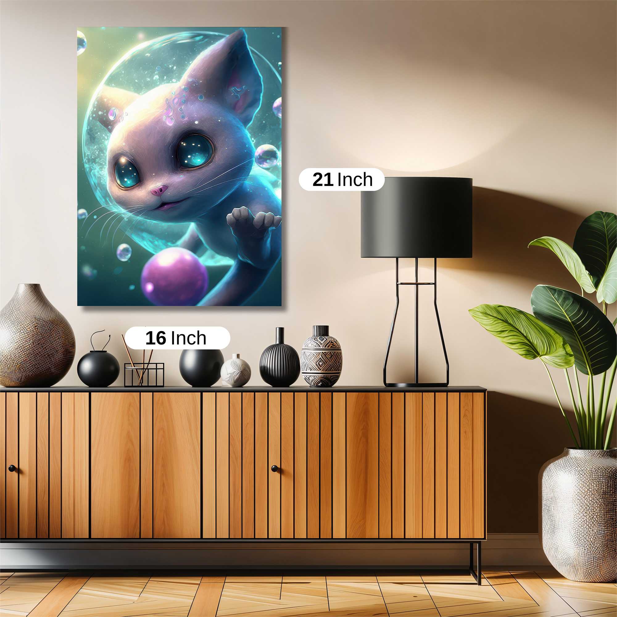 Bubbly Serenity Safe Wall Magnetic / M