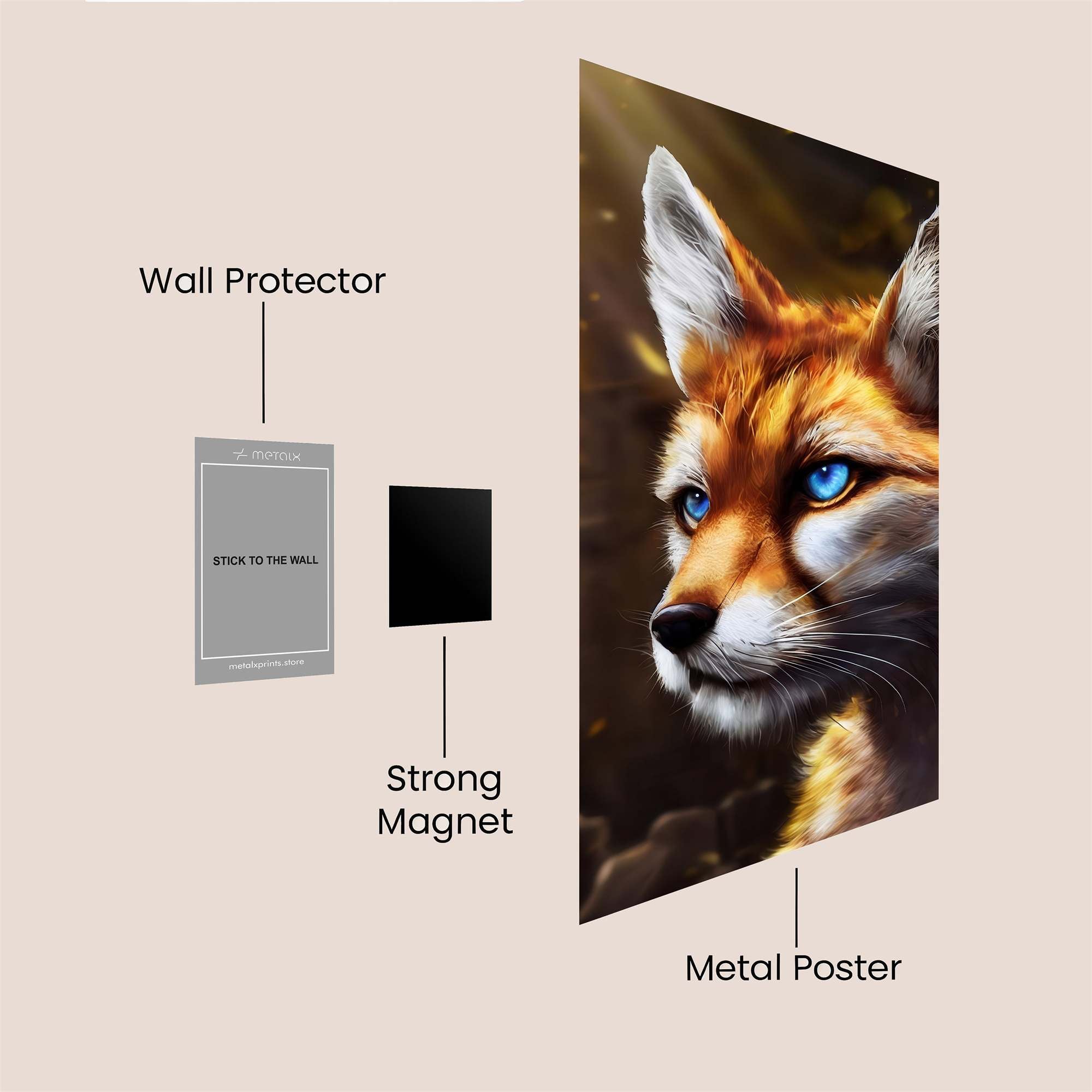 Fox Radiance Safe Wall Magnetic / M