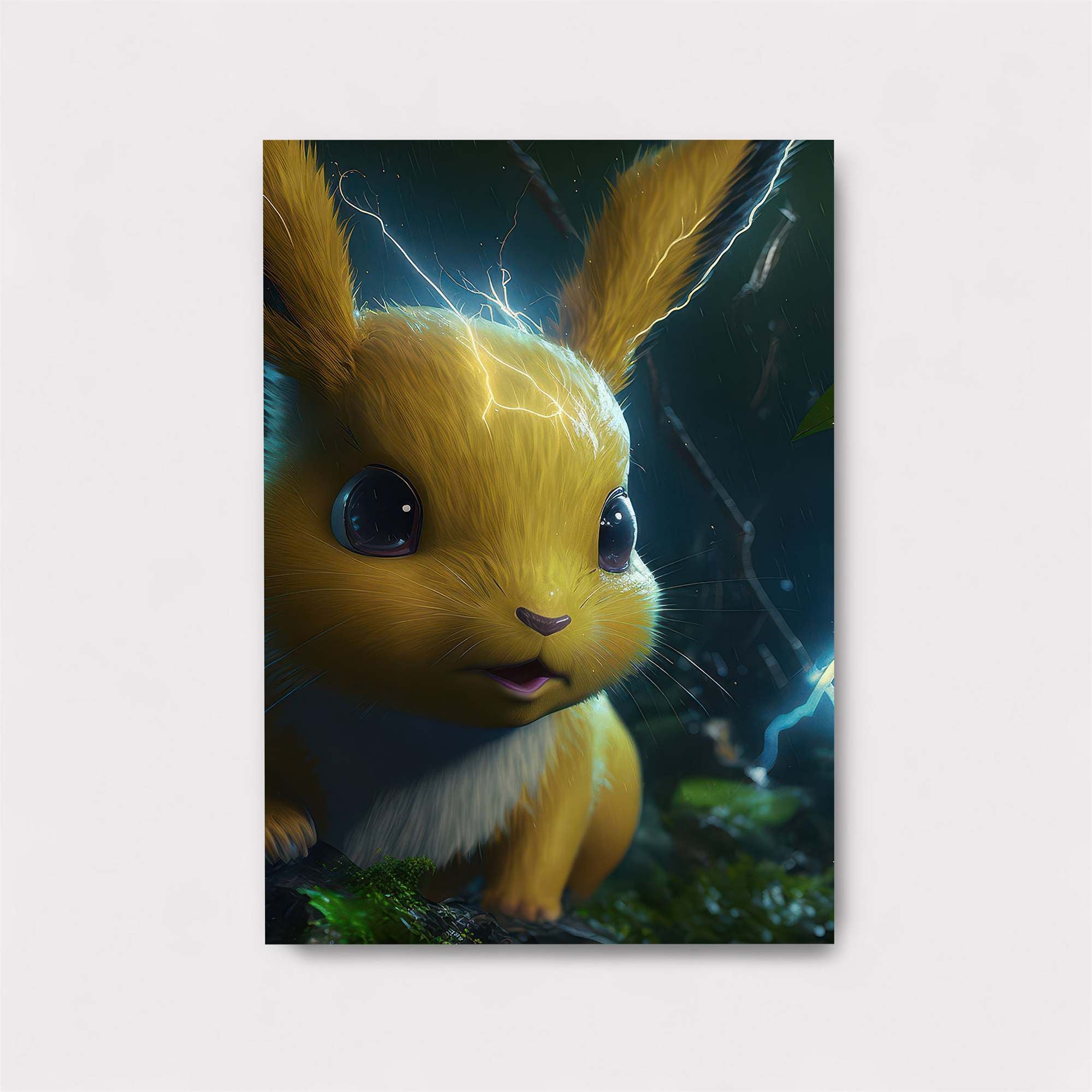 Pikachu Electrifying Safe Wall Magnetic / M