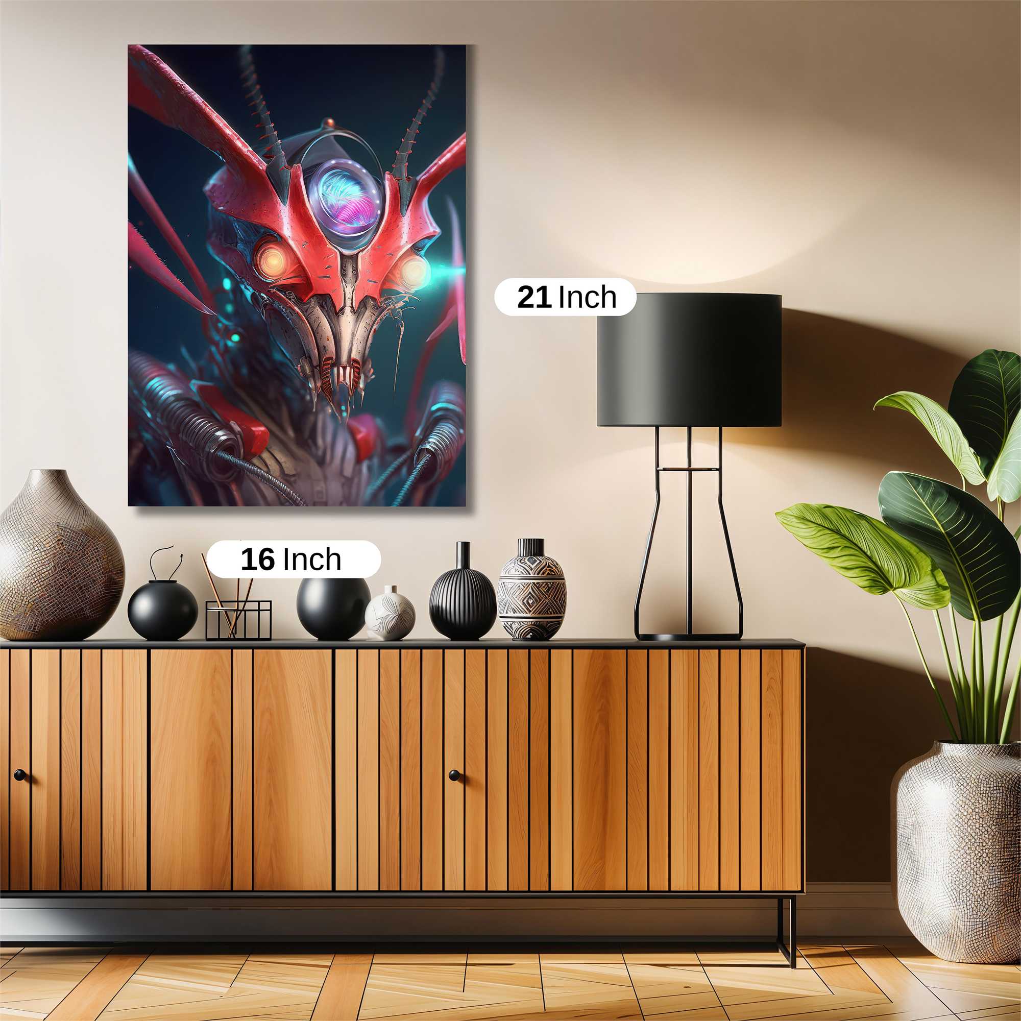 Mantis Menace Safe Wall Magnetic / M