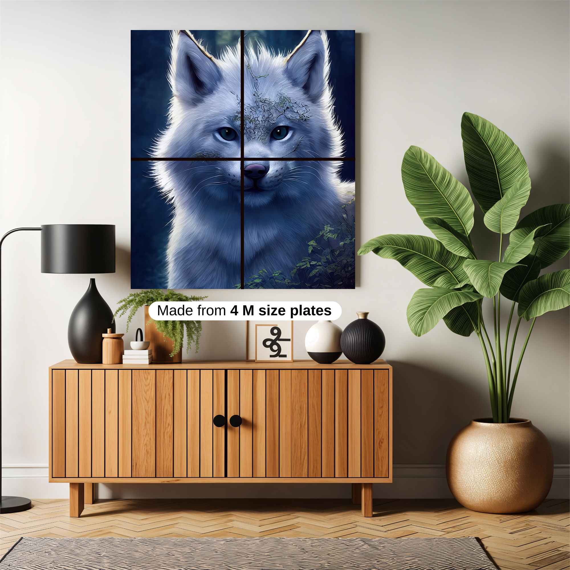 Mystic Fox Safe Wall Magnetic / M