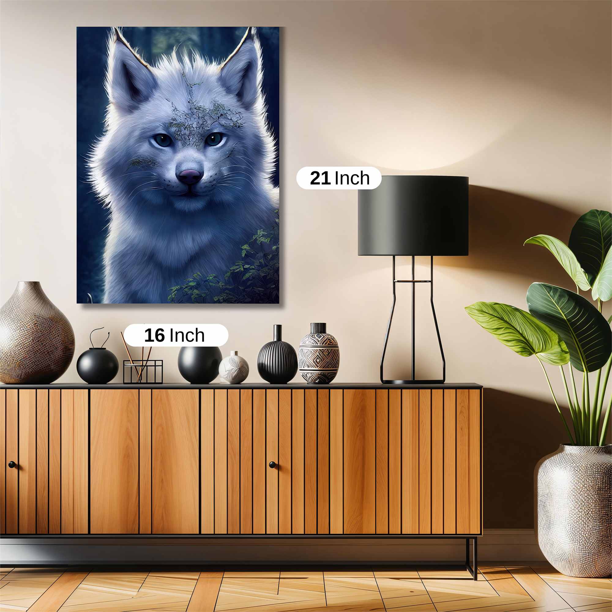 Mystic Fox Safe Wall Magnetic / M