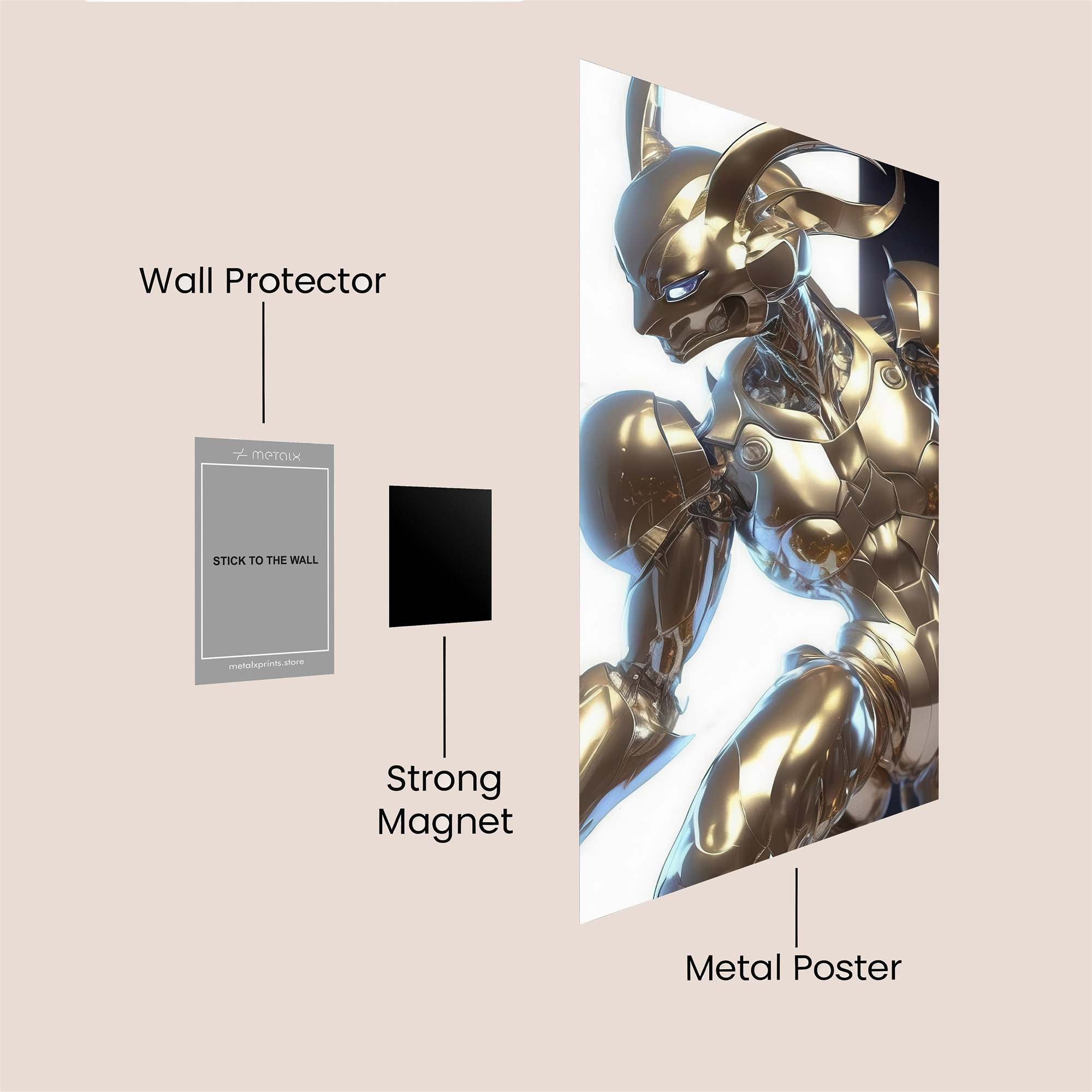 Machina Radiant Safe Wall Magnetic / M
