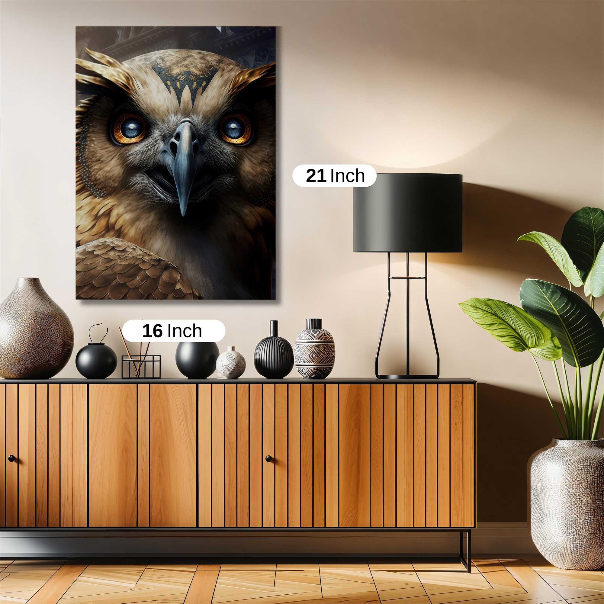 Owl Majestic Safe Wall Magnetic / M
