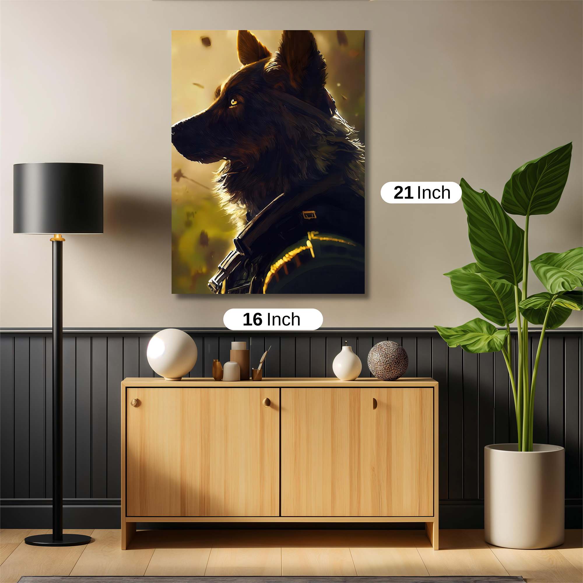 Lone Sentinel Safe Wall Magnetic / M