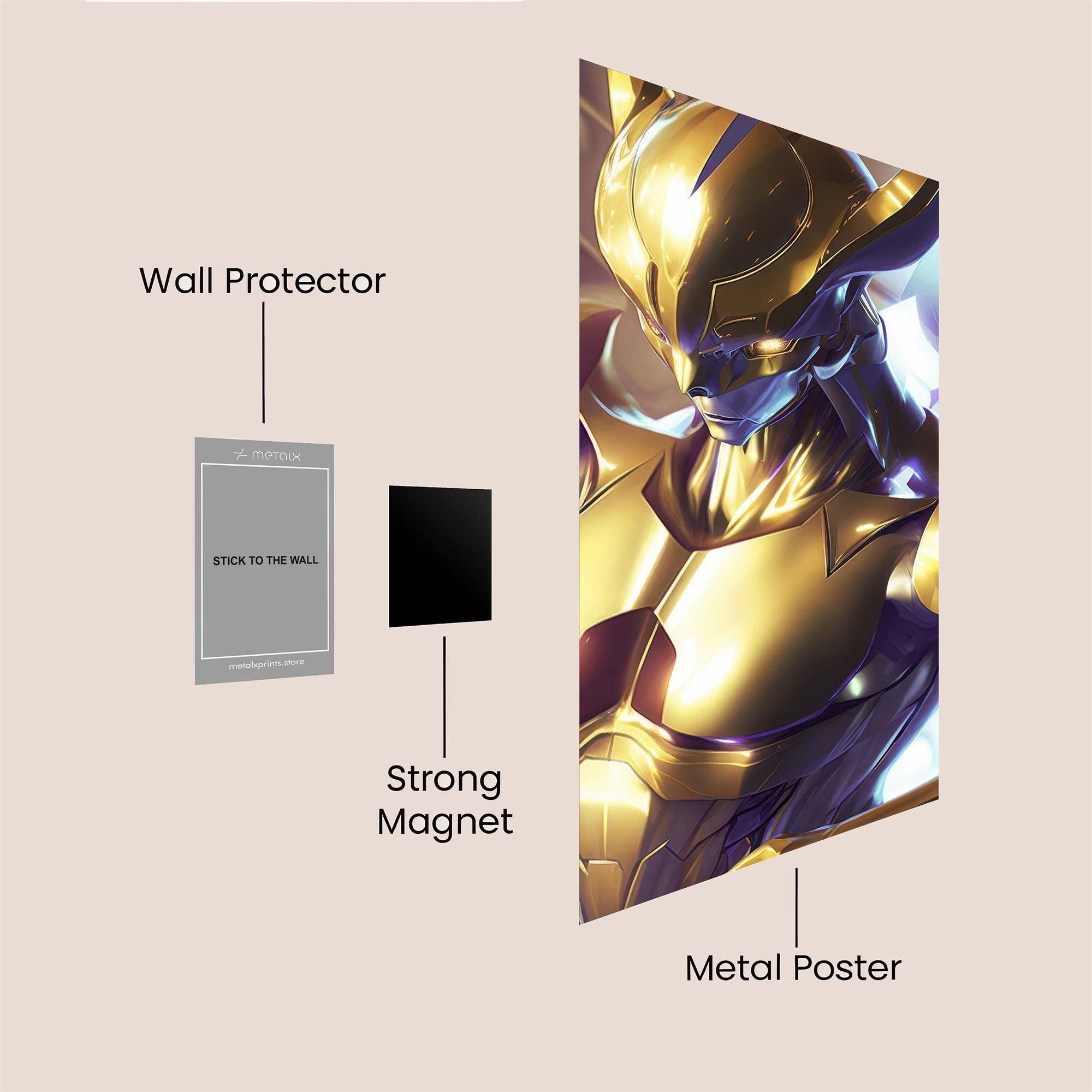 Beerus Radiant Safe Wall Magnetic / M