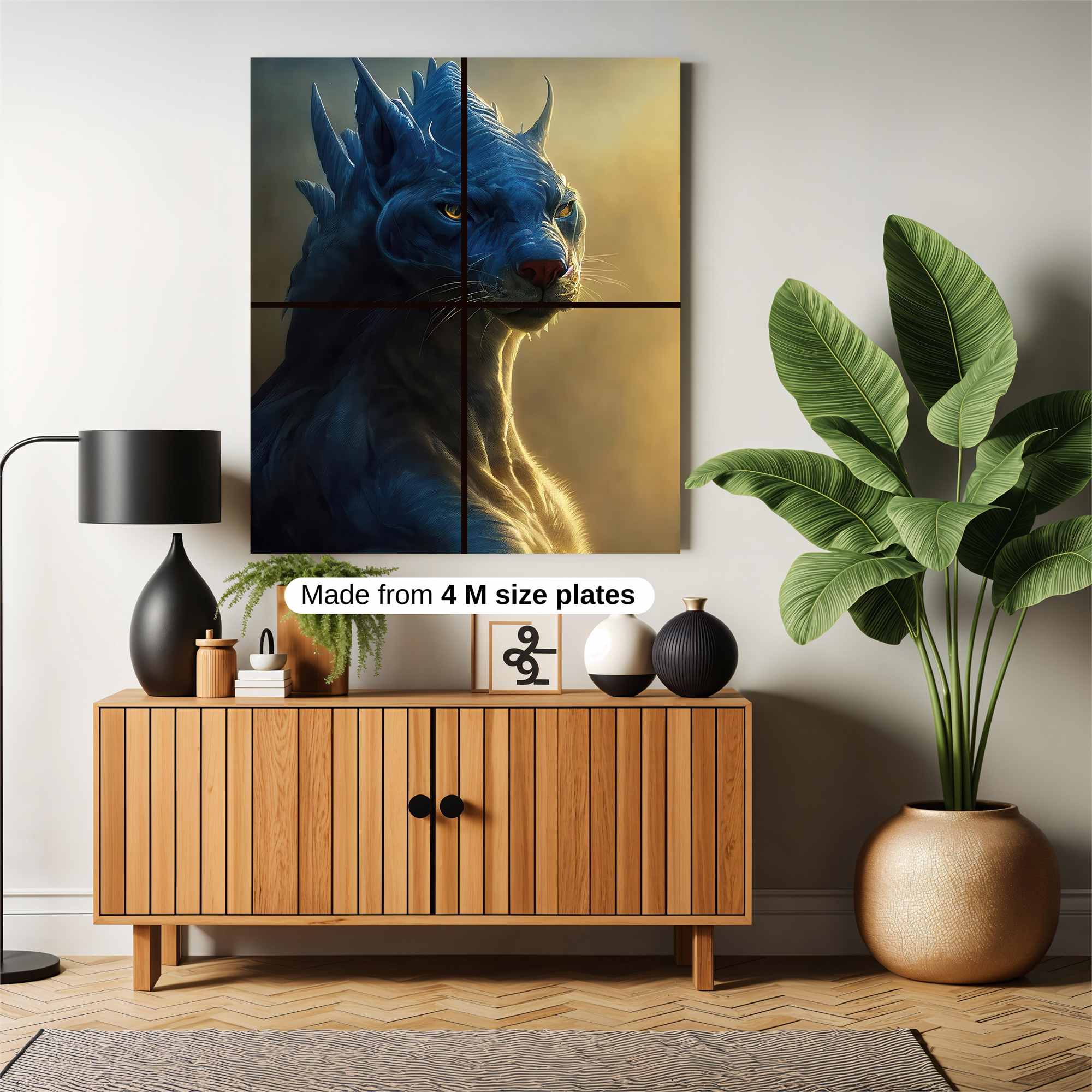 Azure Majesty Safe Wall Magnetic / M