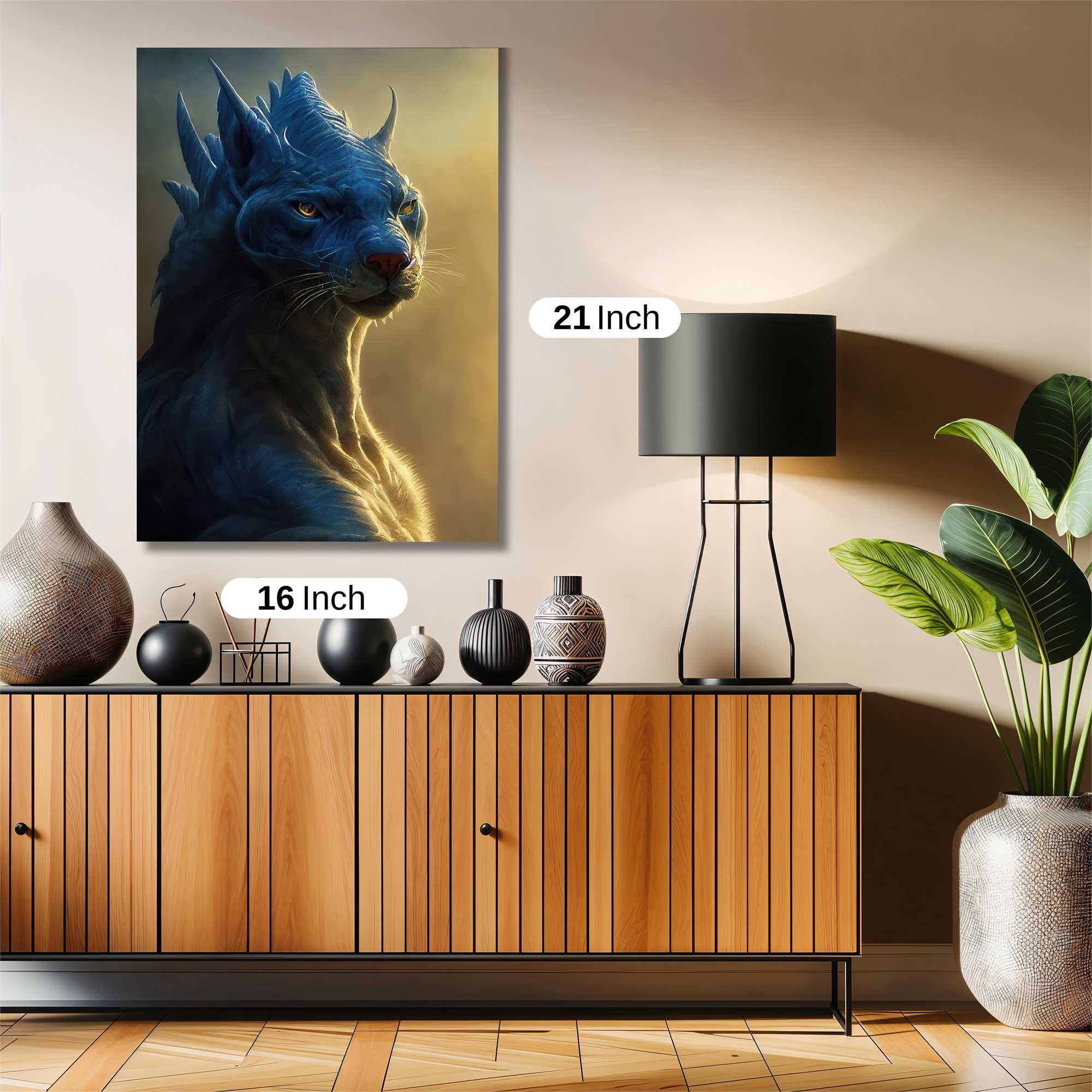 Azure Majesty Safe Wall Magnetic / M