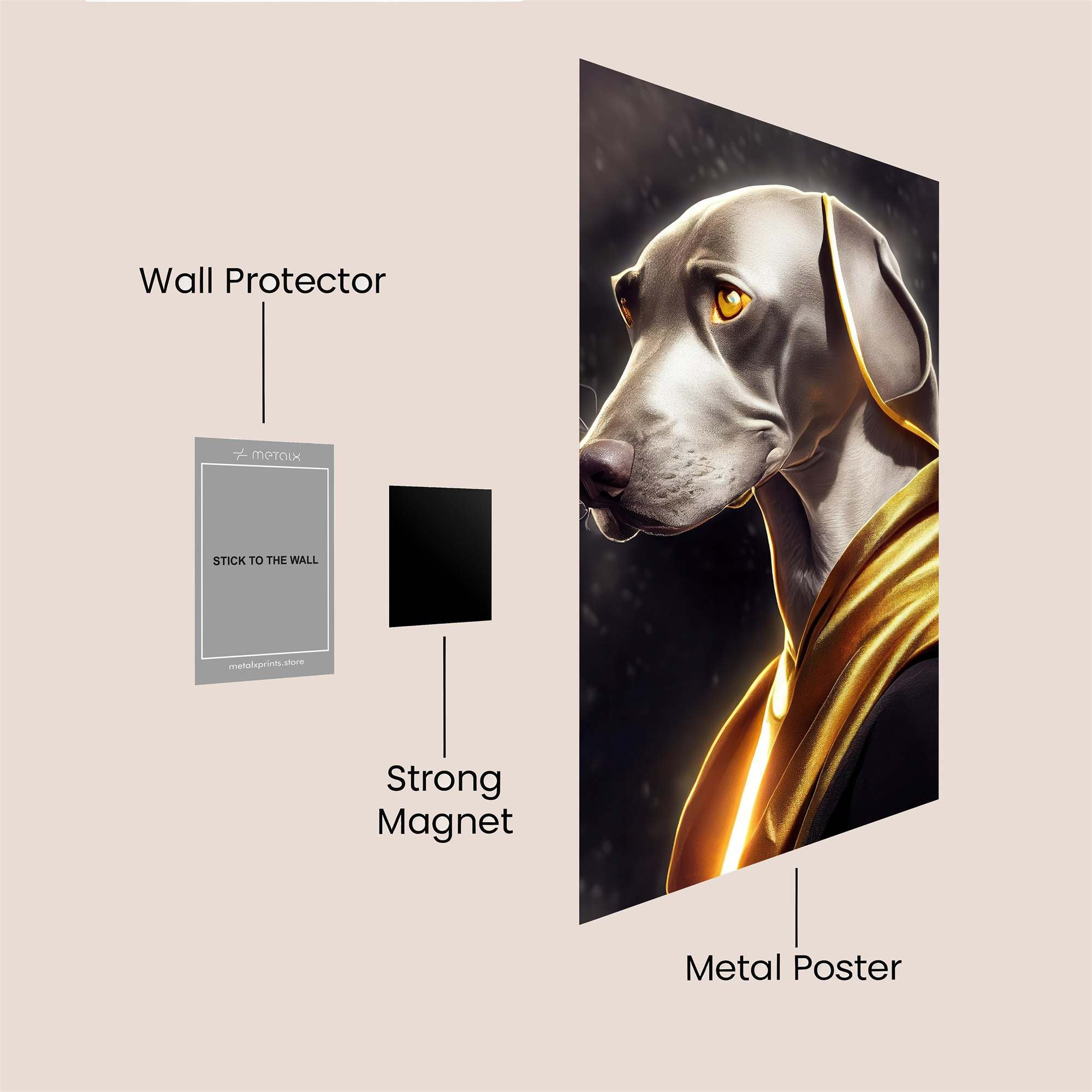 Anubis Regal Safe Wall Magnetic / M