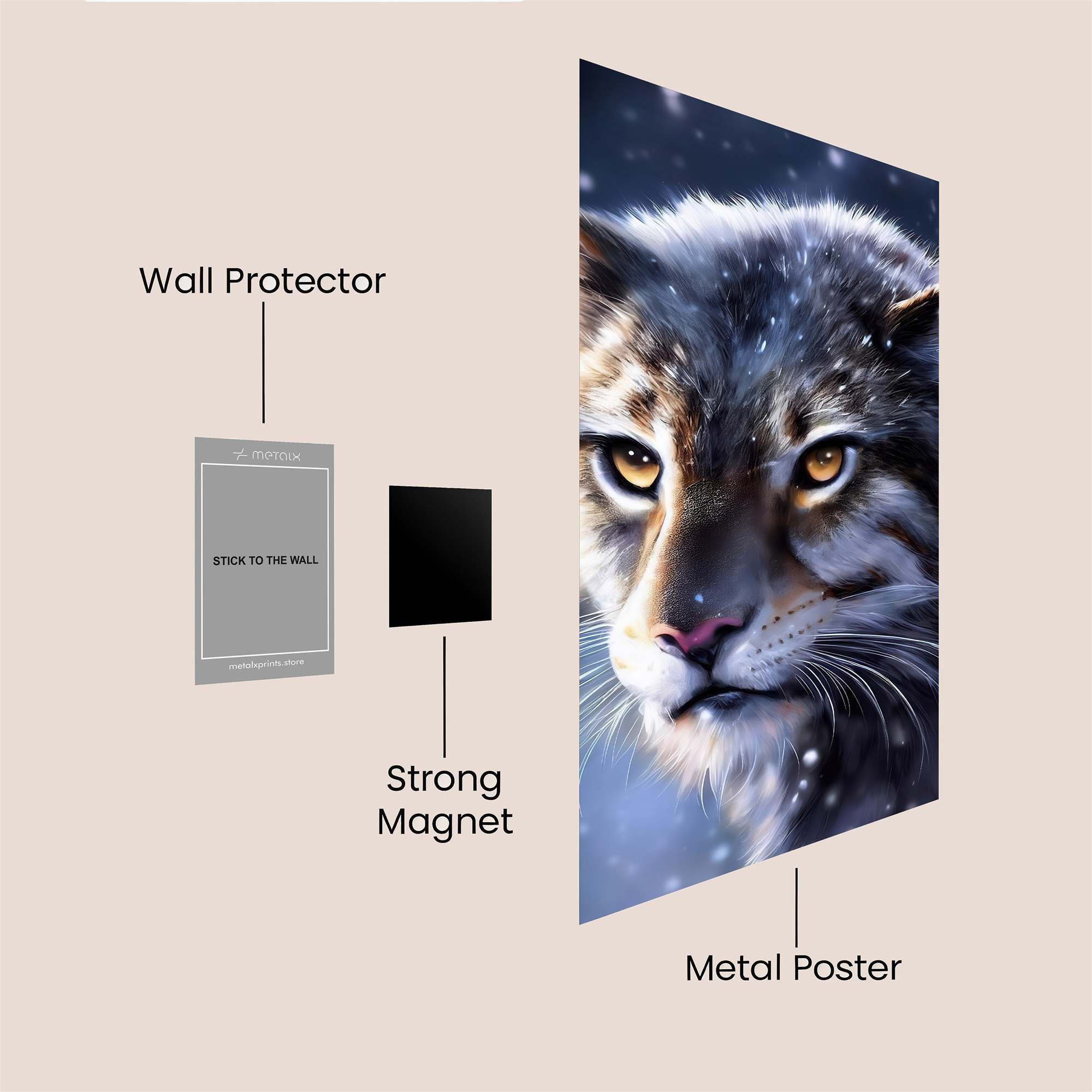 Lynx Serene Safe Wall Magnetic / M