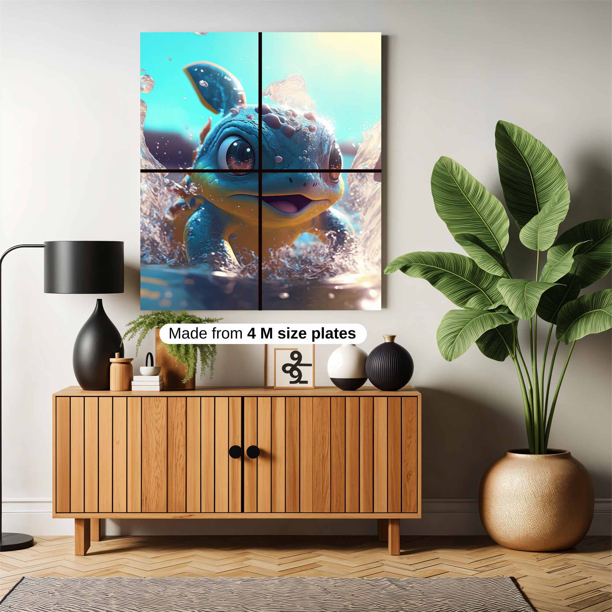 Turtle Joy Safe Wall Magnetic / M